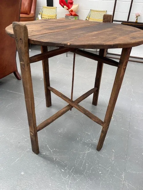 1920s Wooden Foldable Wine Tasting Table  #6499  Byron