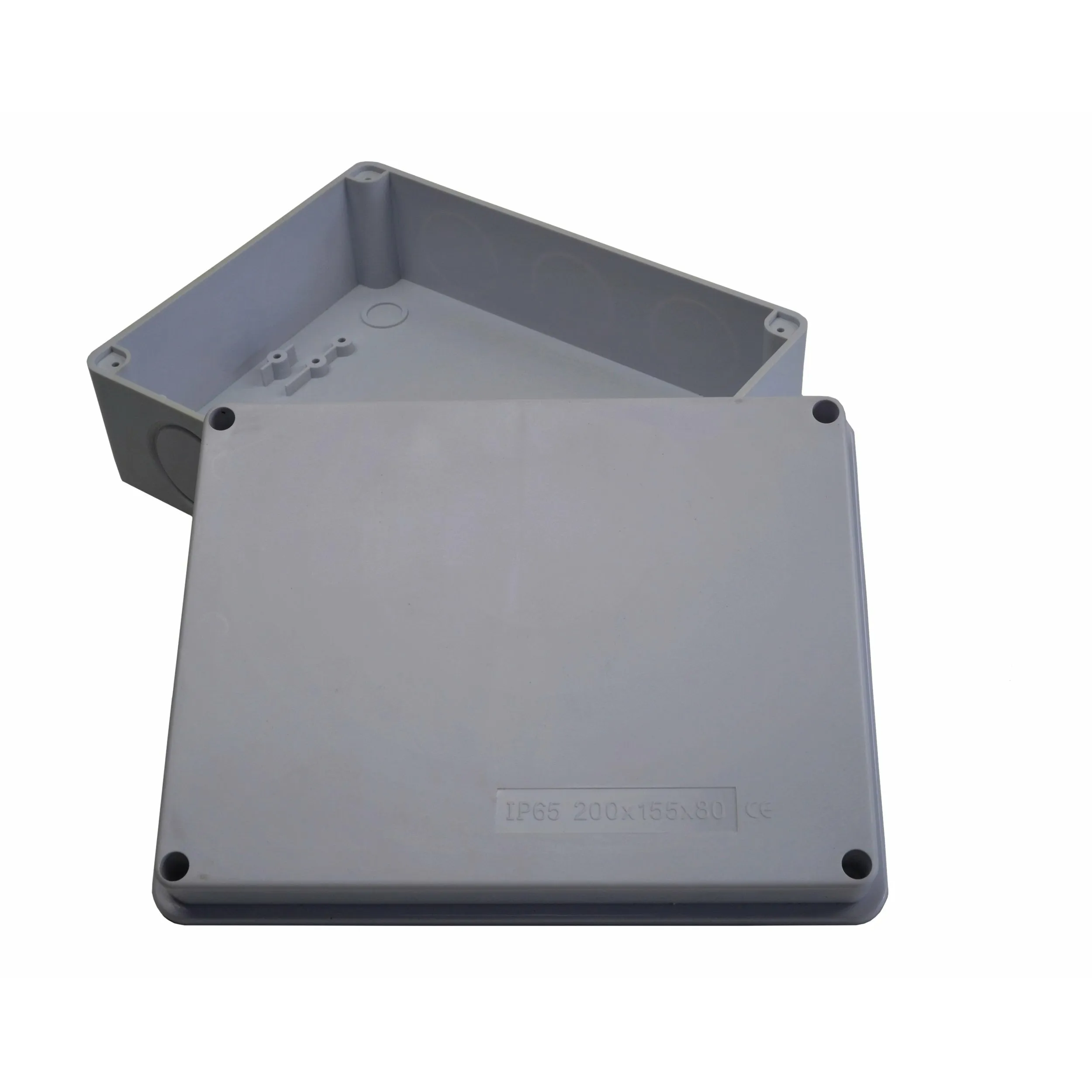 200x155x80 mm No Grommet IP65 Waterproof Junction Box
