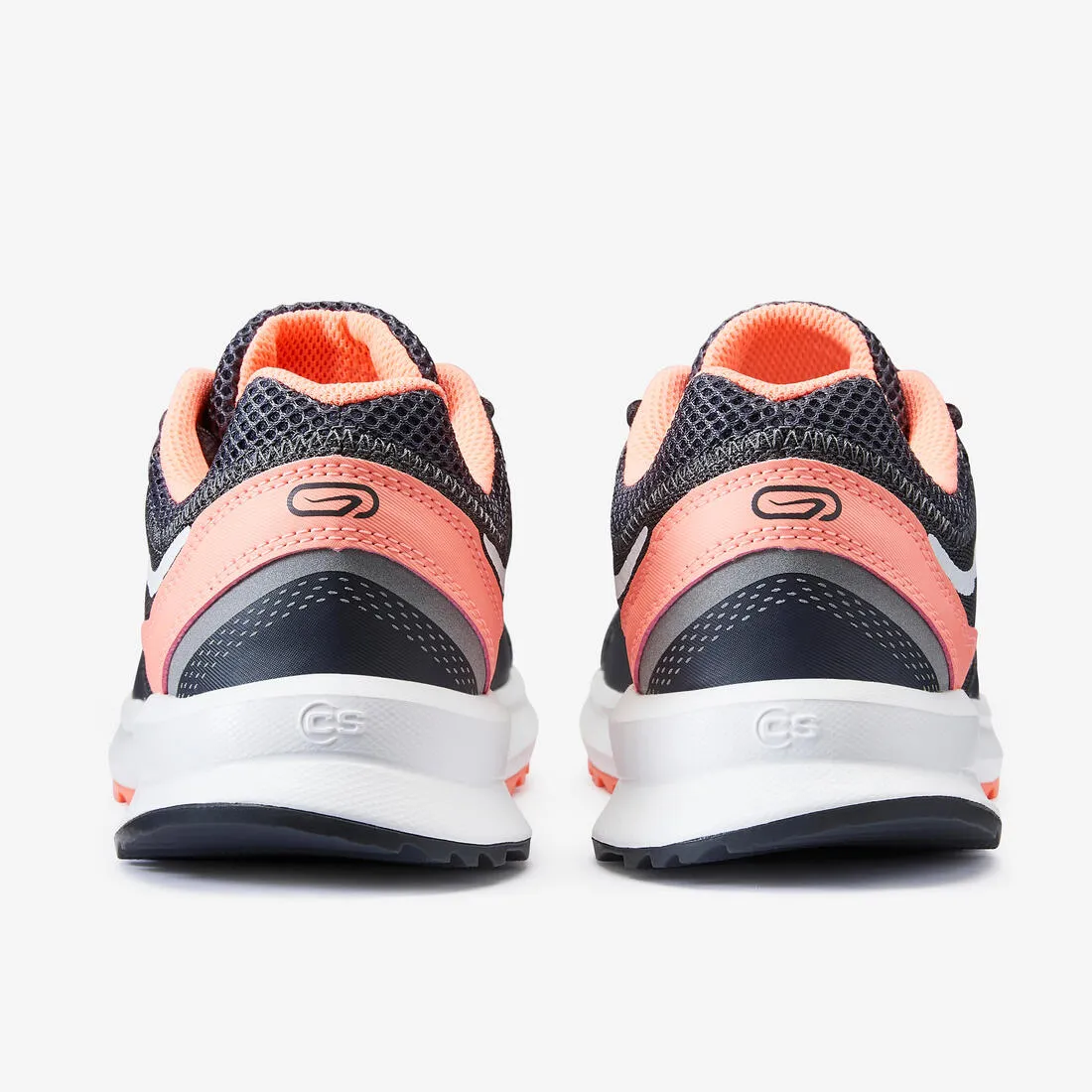 Active Grip Women's Running Shoes - Grey/Coral