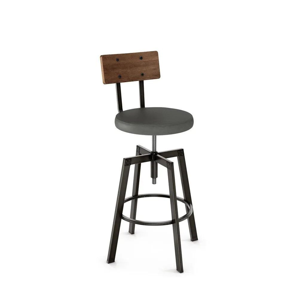 Amisco Architect Screw Stool - Adjustable
