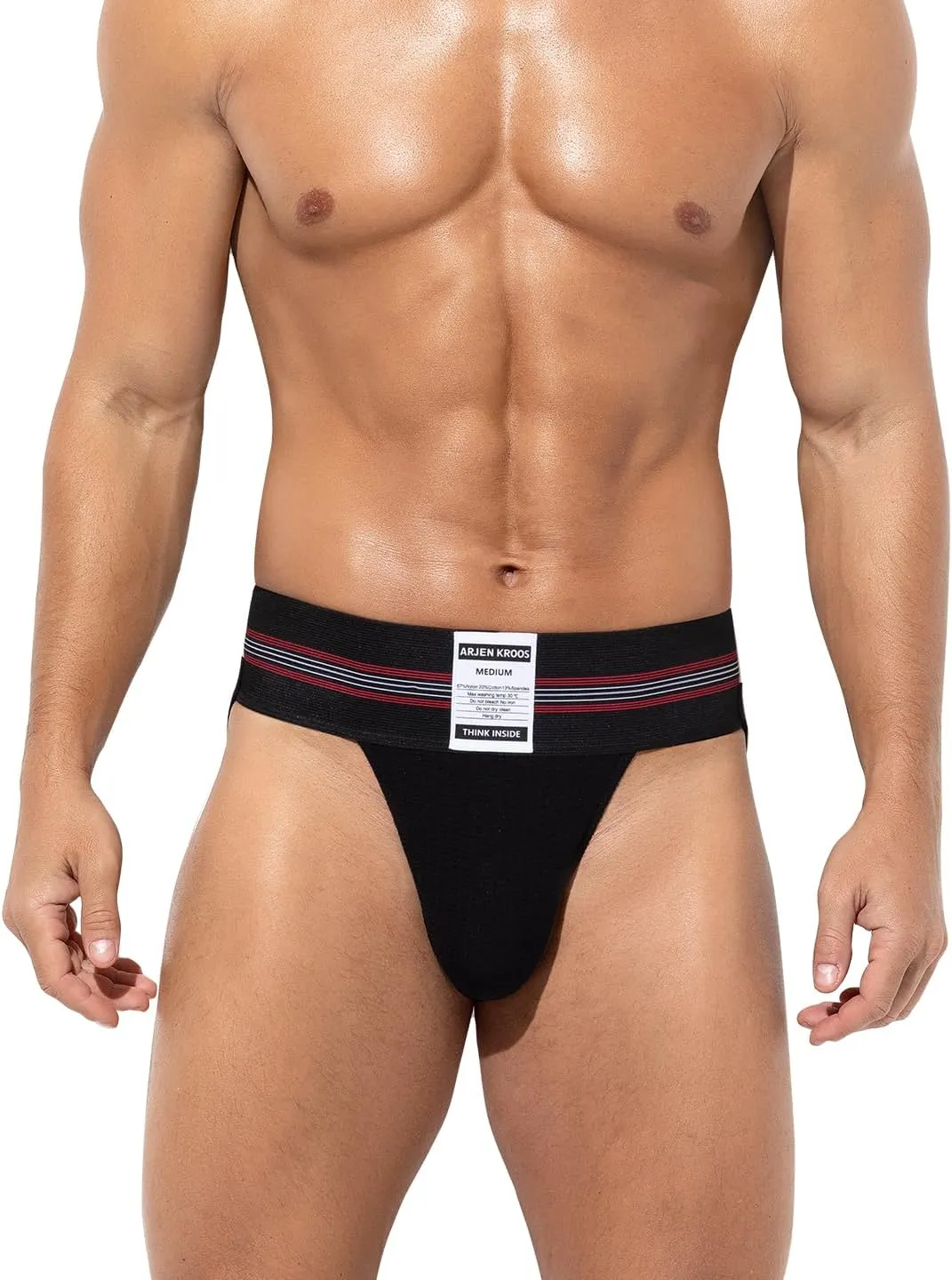 Arjen Kroos Men's Athletic Supporter Workout Running Jockstrap Underwear With Wide Band