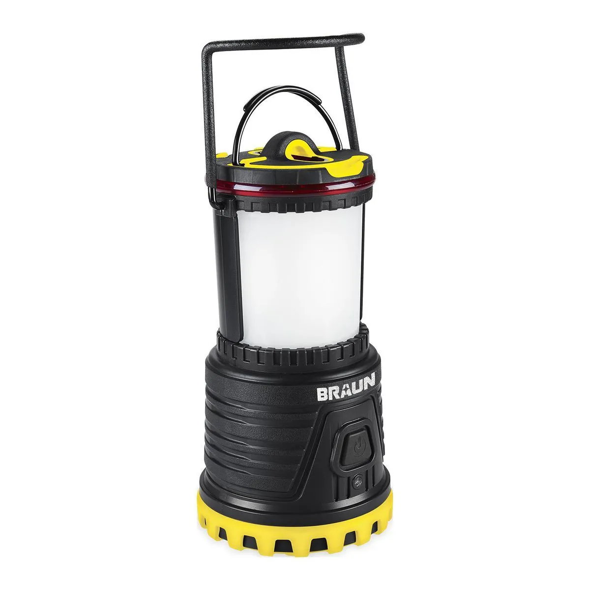 BRAUN - 2000 Lumen Rechargeable Waterproof LED Lantern/Battery Bank