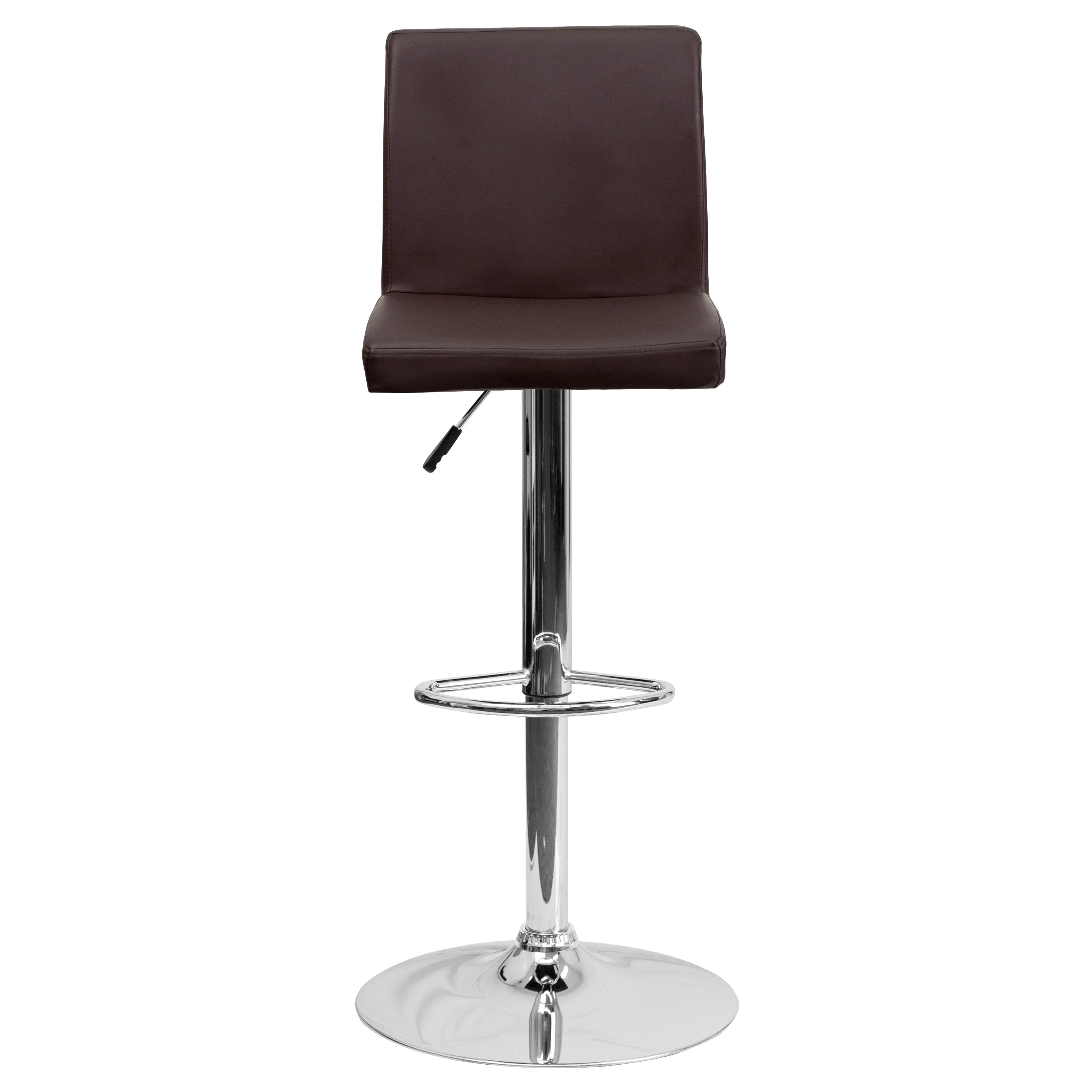 Brown Vinyl Barstool CH-92066-BRN-GG