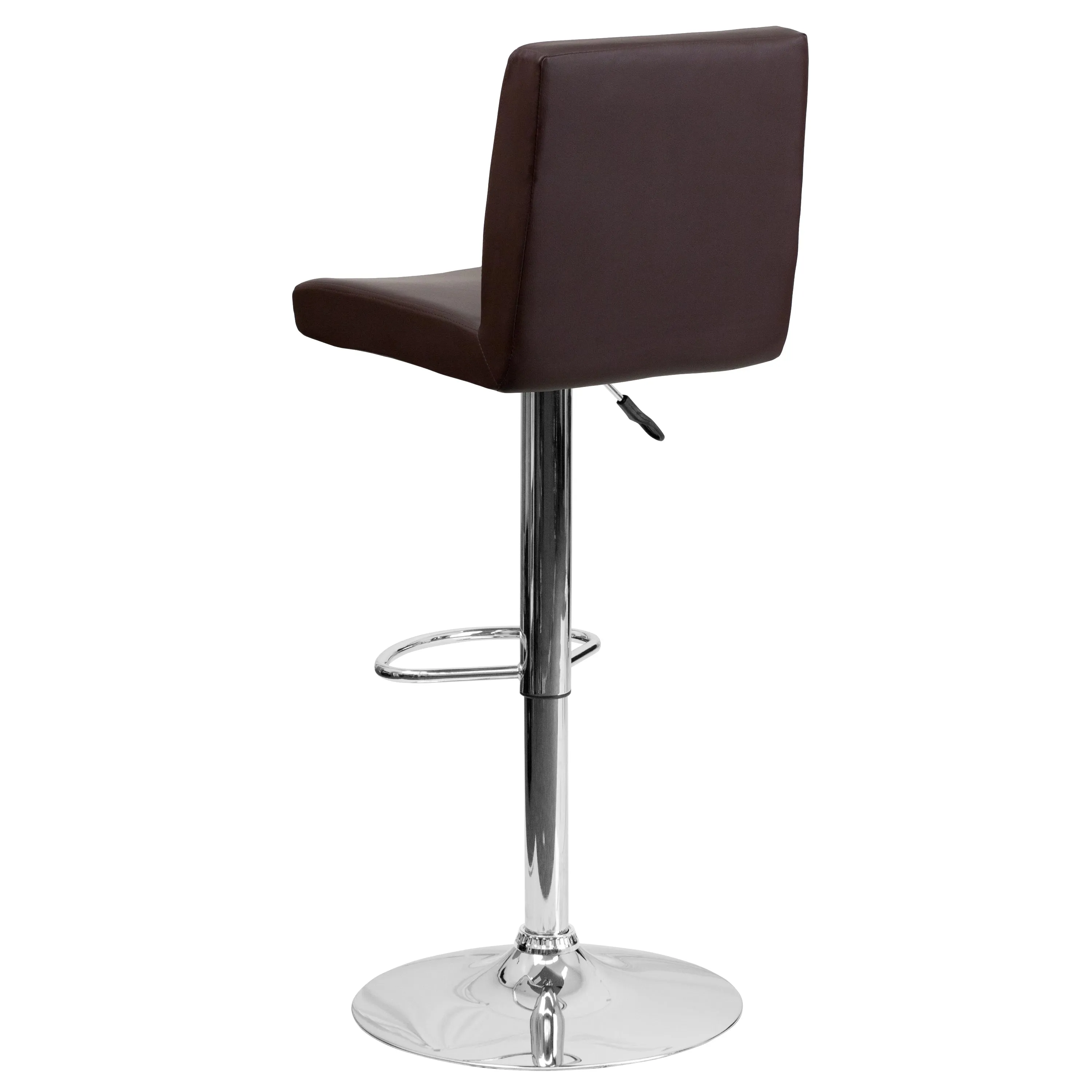 Brown Vinyl Barstool CH-92066-BRN-GG