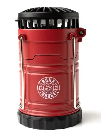Bunk House 2 In 1 Rechargeable Lantern /Fan Bhlan12