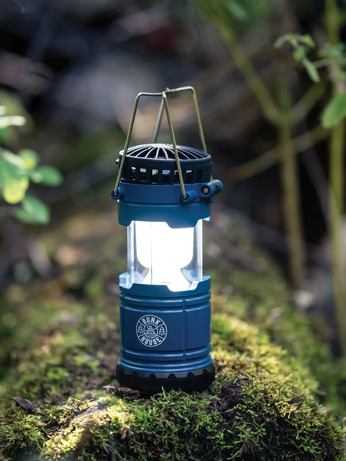 Bunk House 2 In 1 Rechargeable Lantern /Fan Bhlan12
