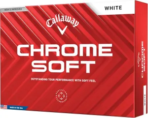 Callaway Golf Chrome Soft Golf Balls (White)