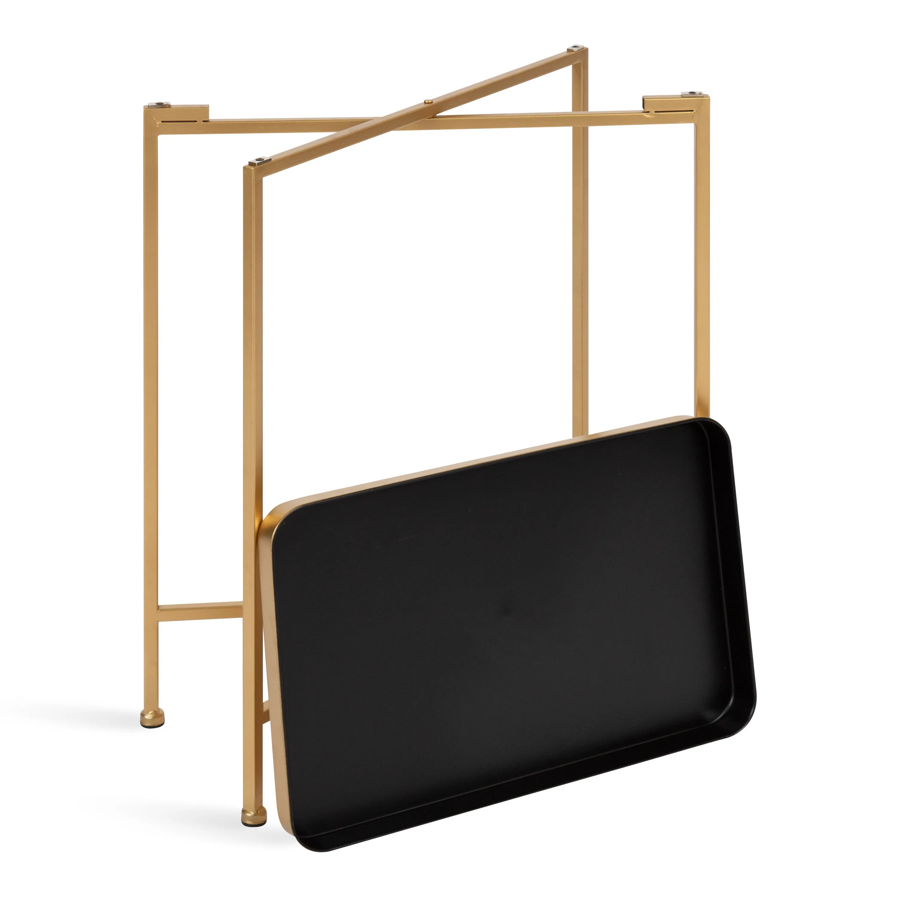 Celia Metal Tray Accent Table