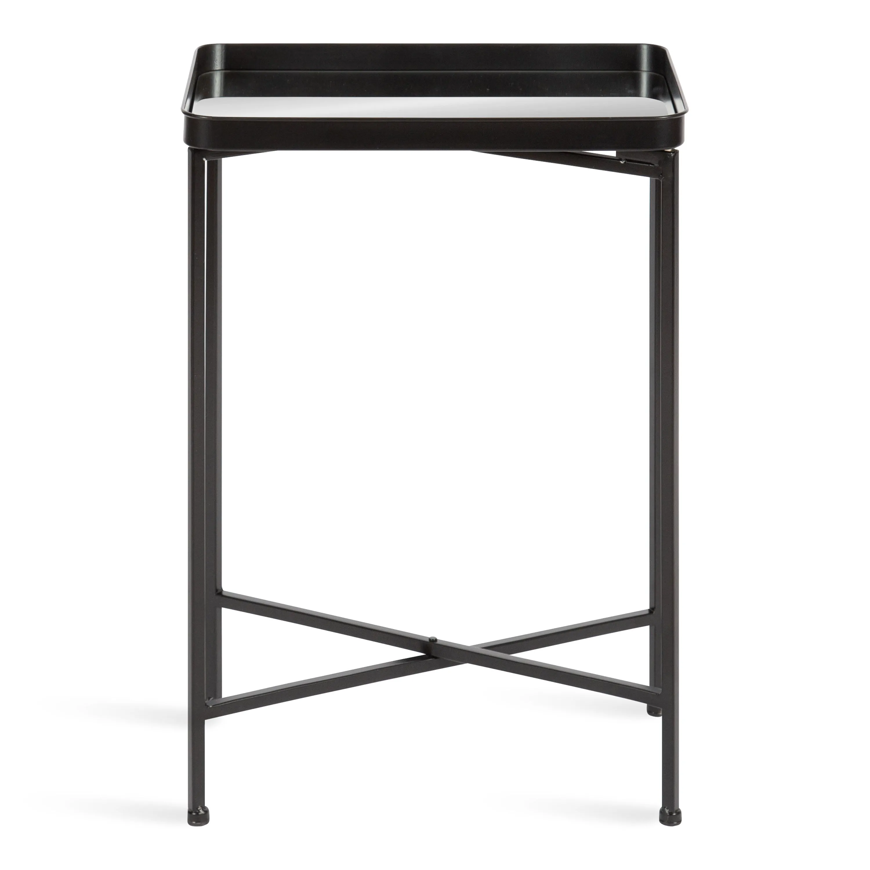 Celia Metal Tray Accent Table