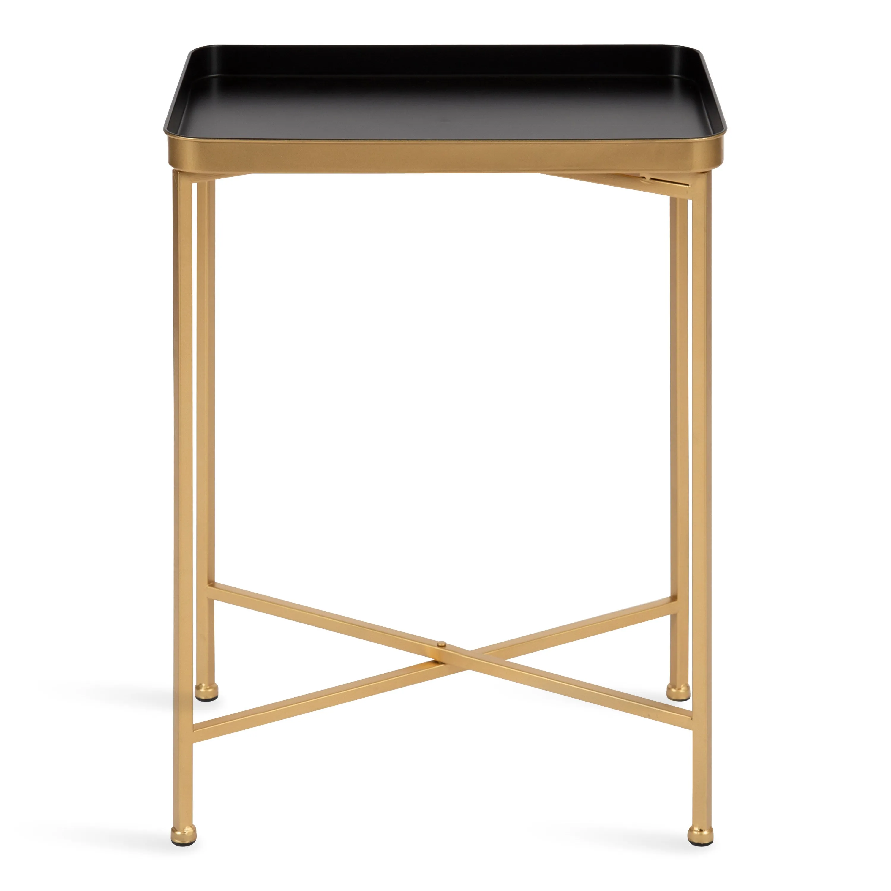Celia Metal Tray Accent Table