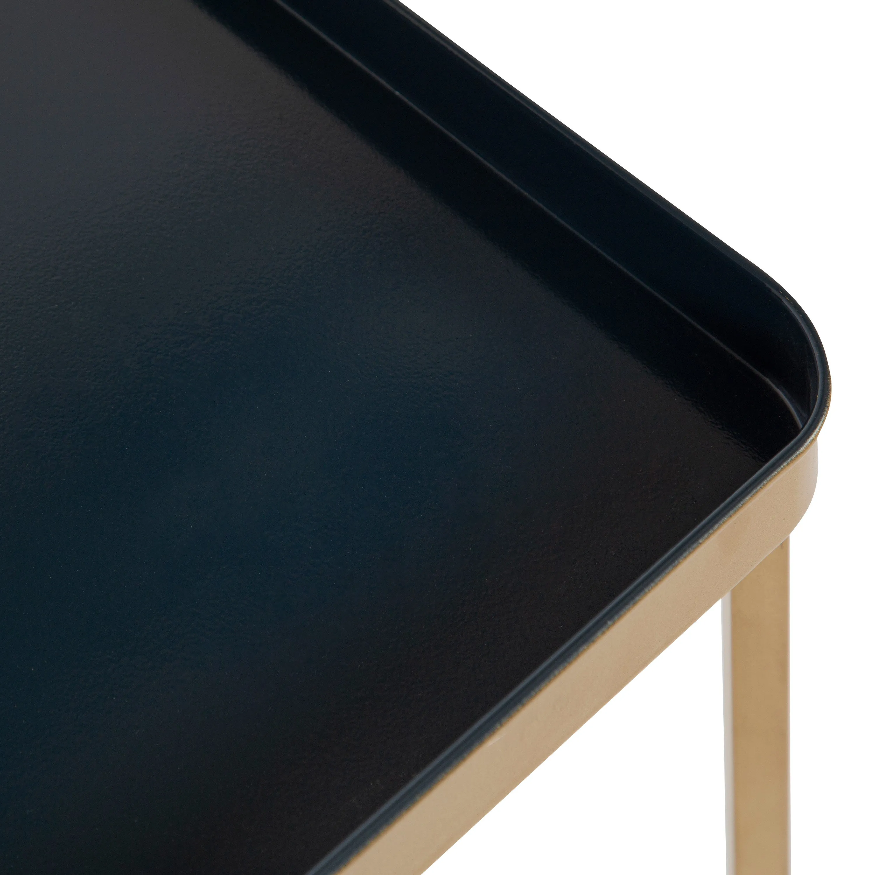 Celia Metal Tray Accent Table