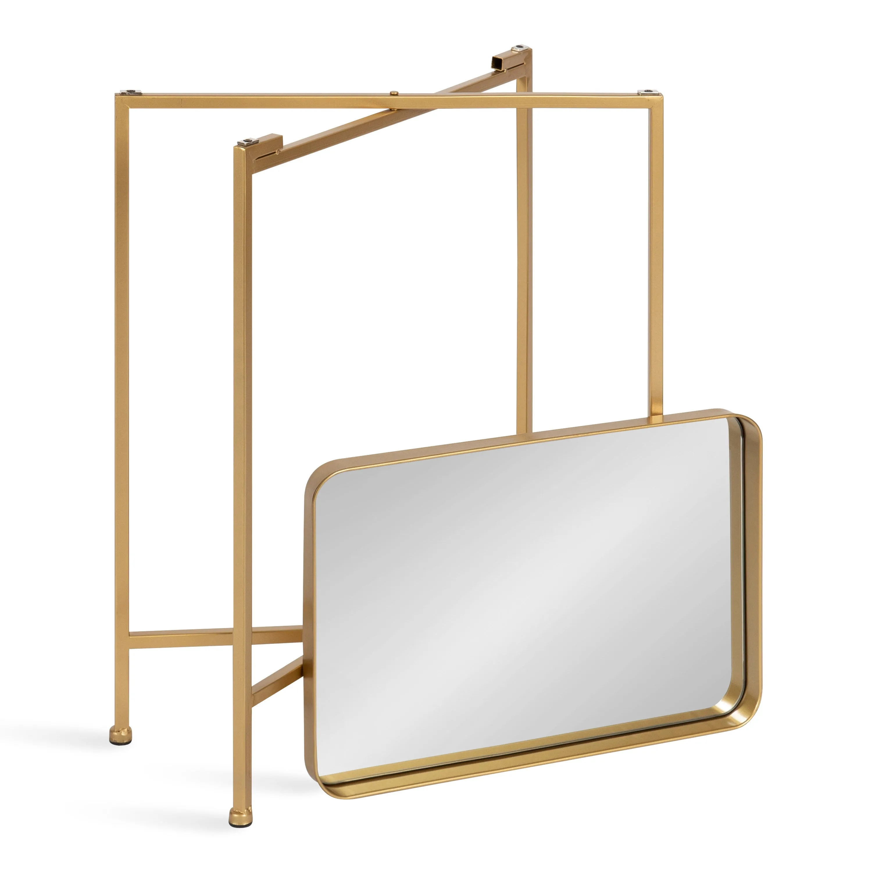 Celia Metal Tray Accent Table