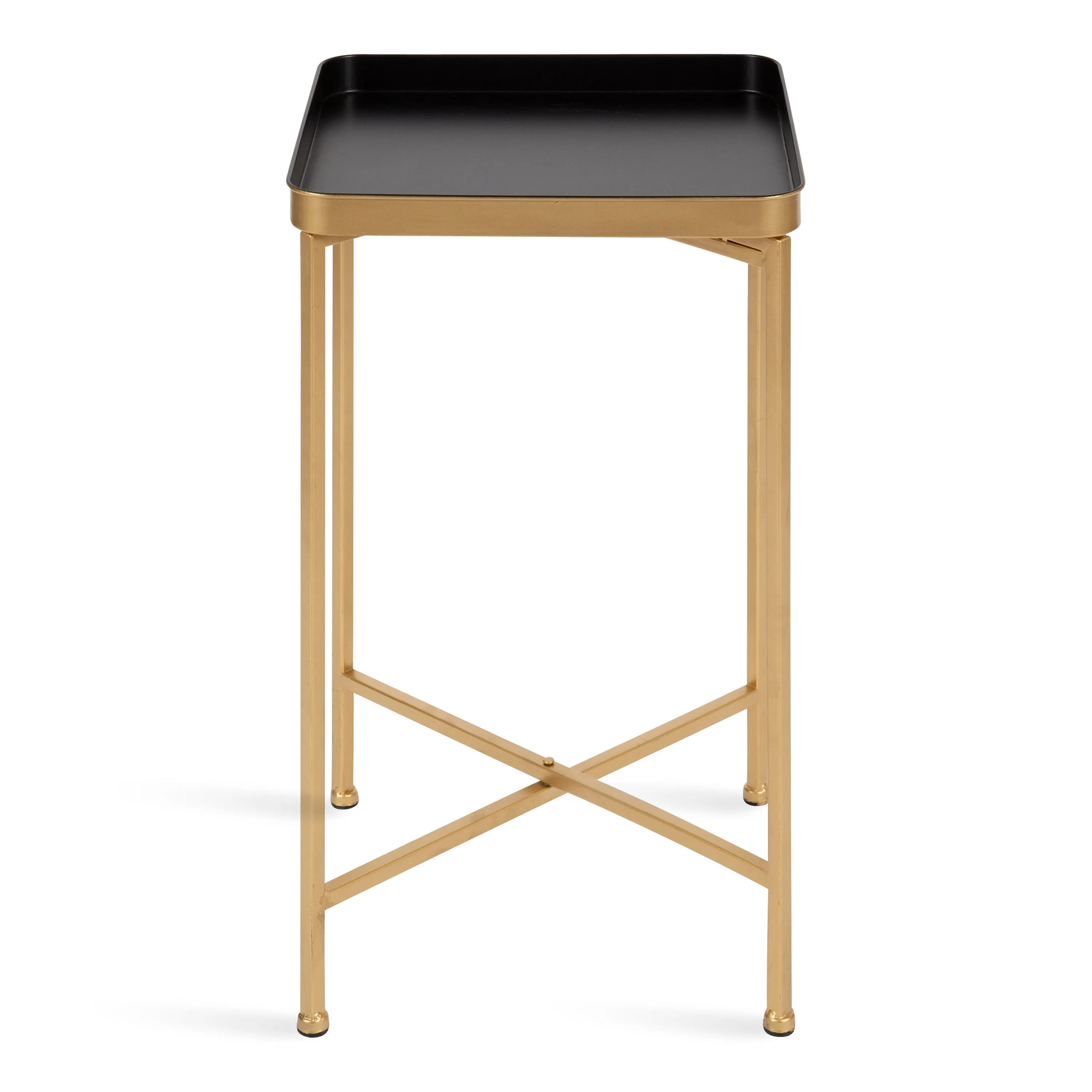 Celia Metal Tray Accent Table
