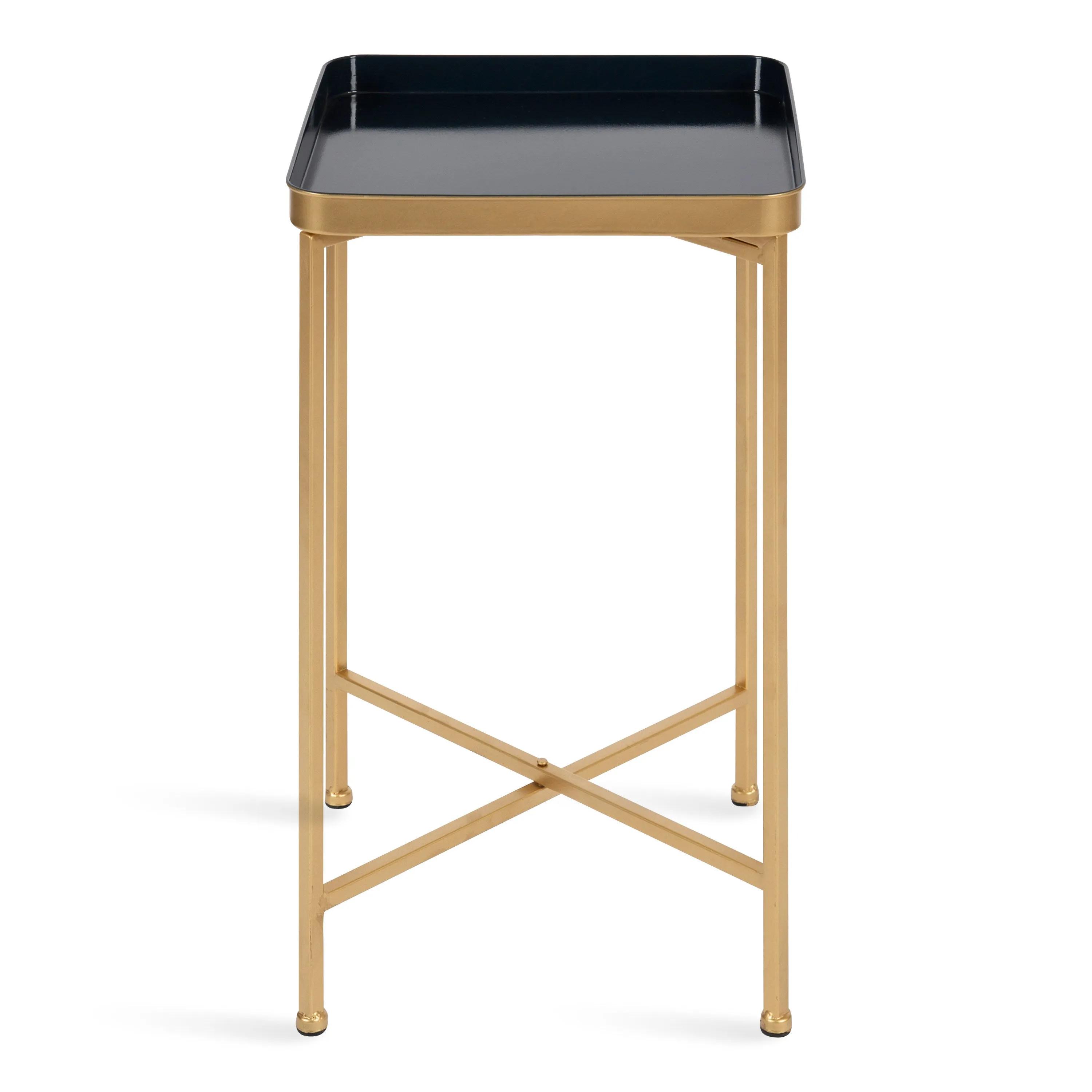 Celia Metal Tray Accent Table