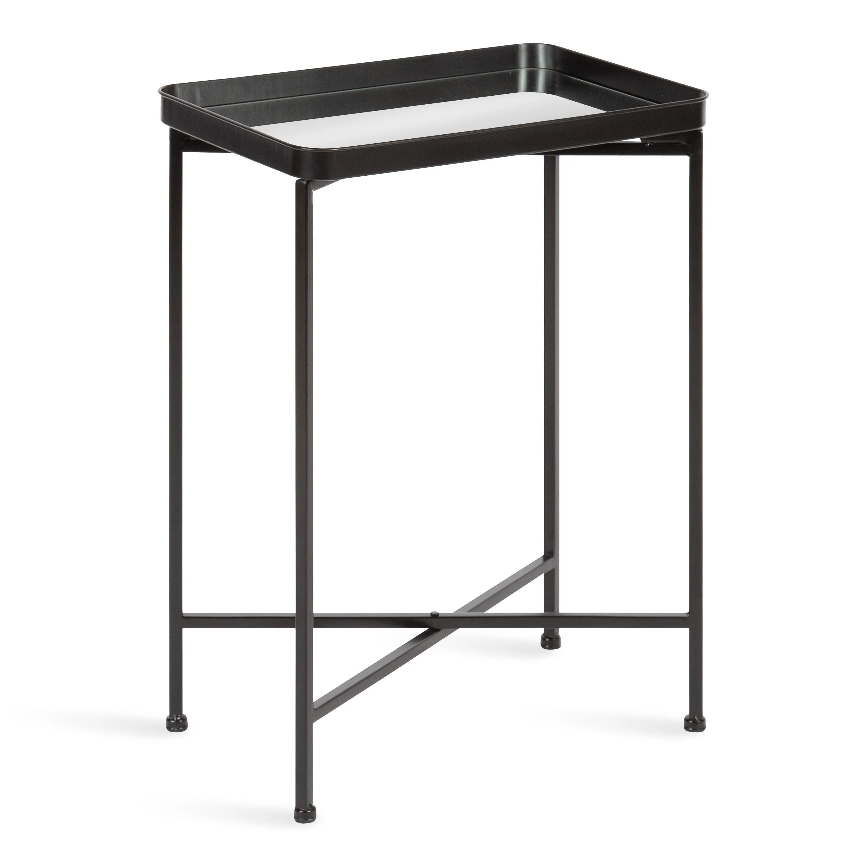 Celia Metal Tray Accent Table