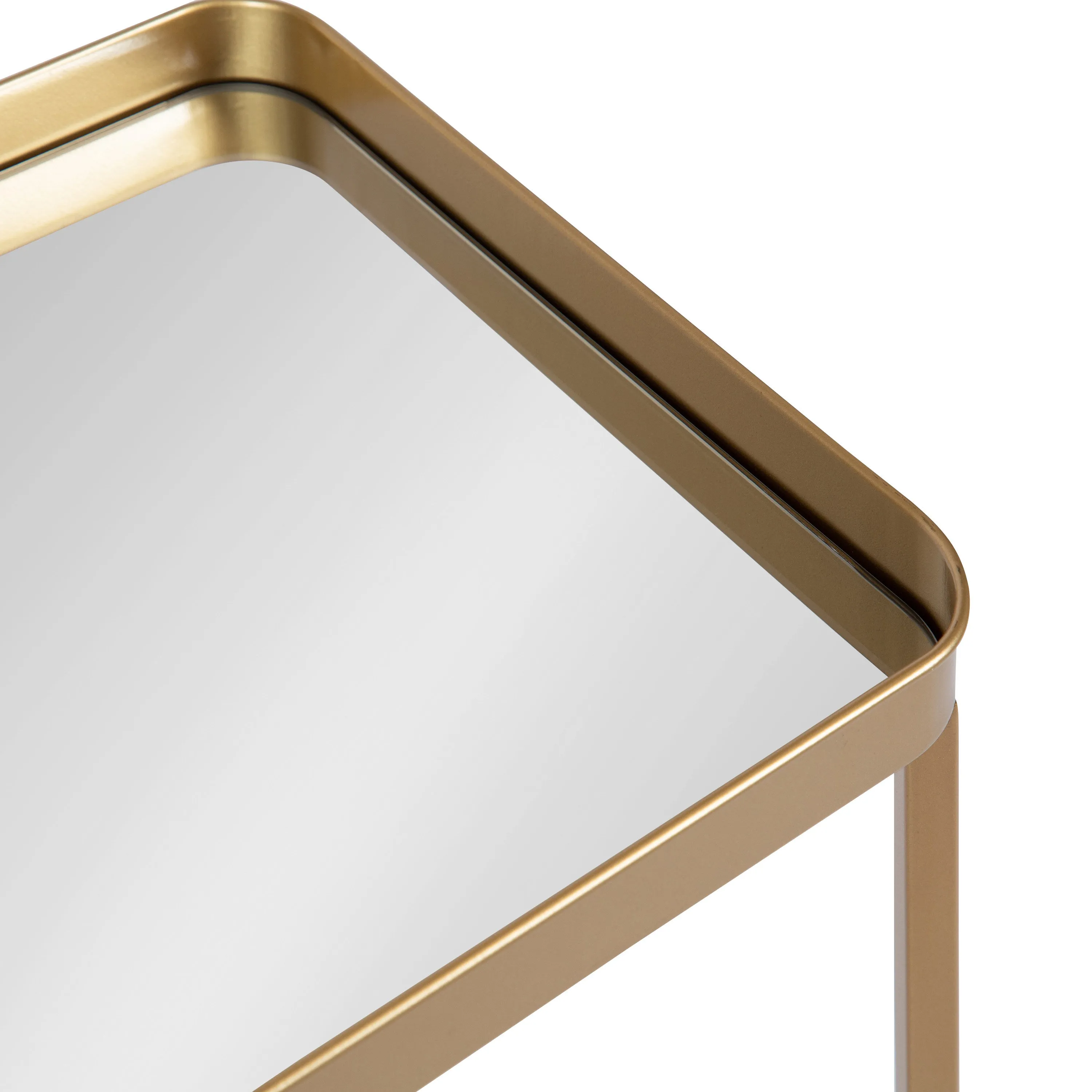 Celia Metal Tray Accent Table