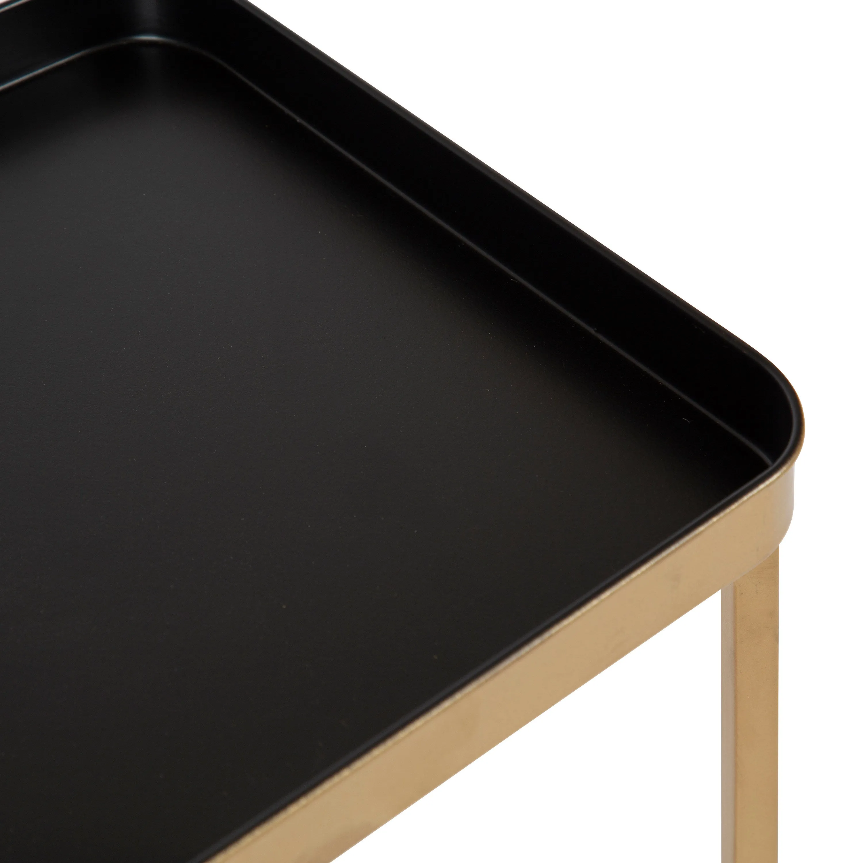 Celia Metal Tray Accent Table