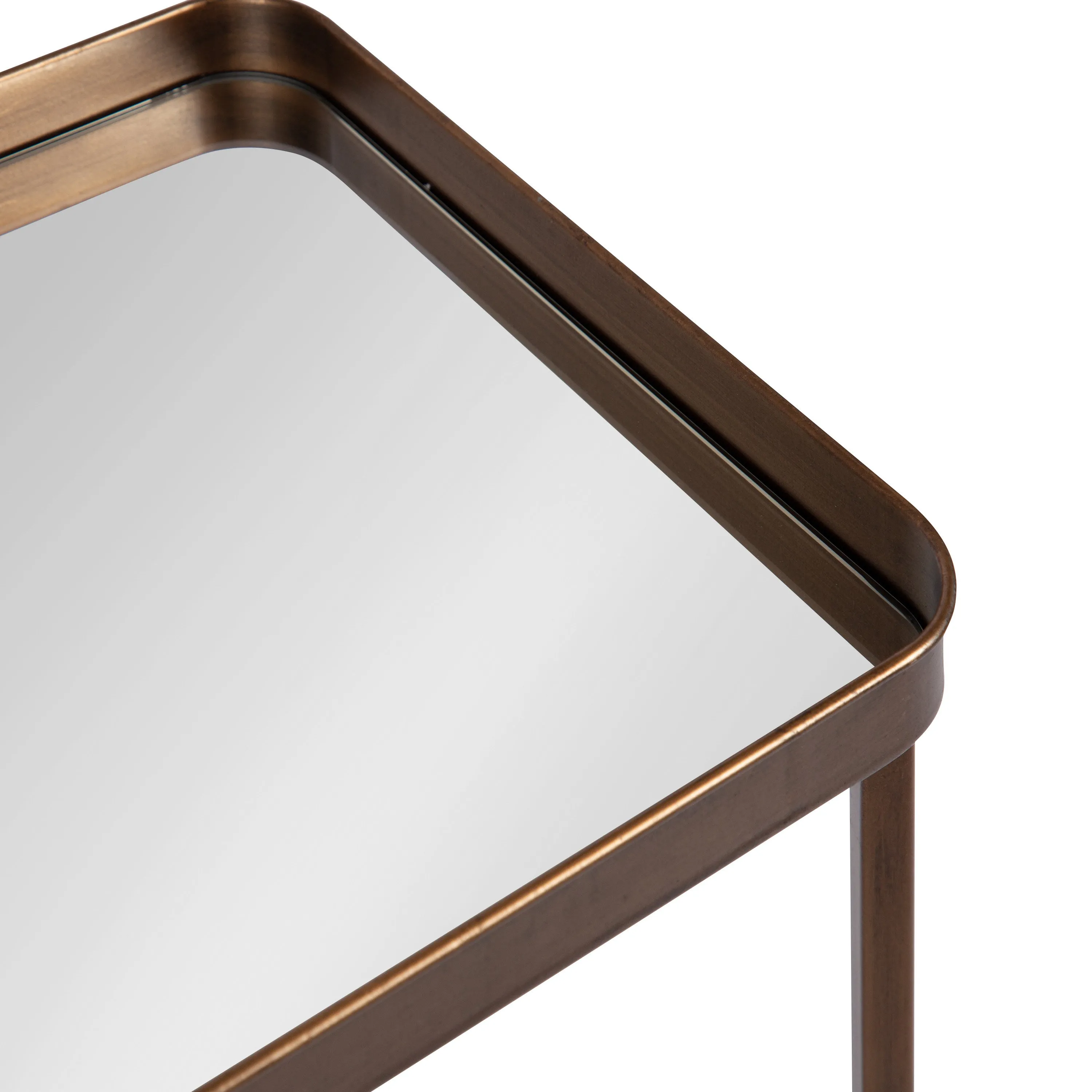 Celia Metal Tray Accent Table