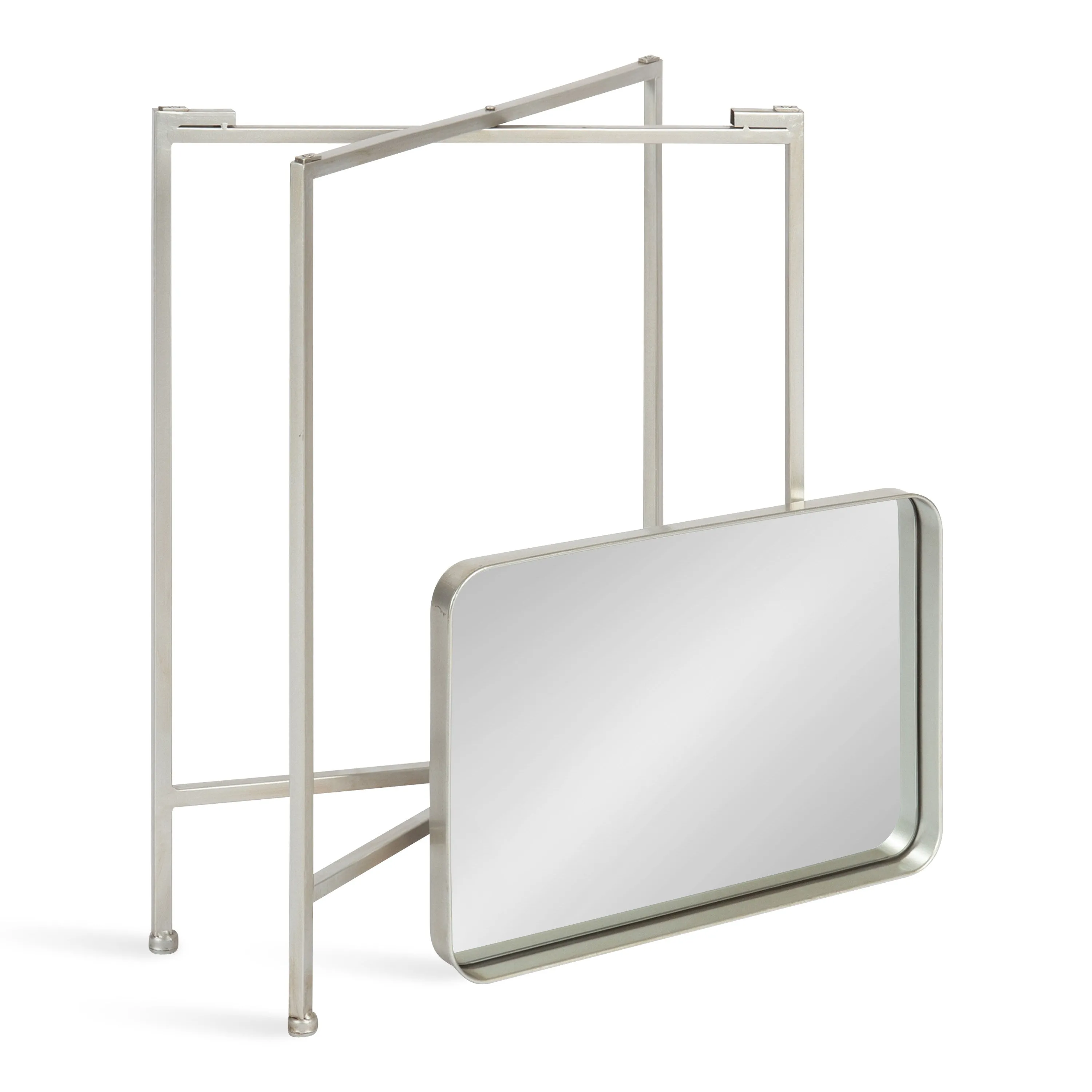Celia Metal Tray Accent Table