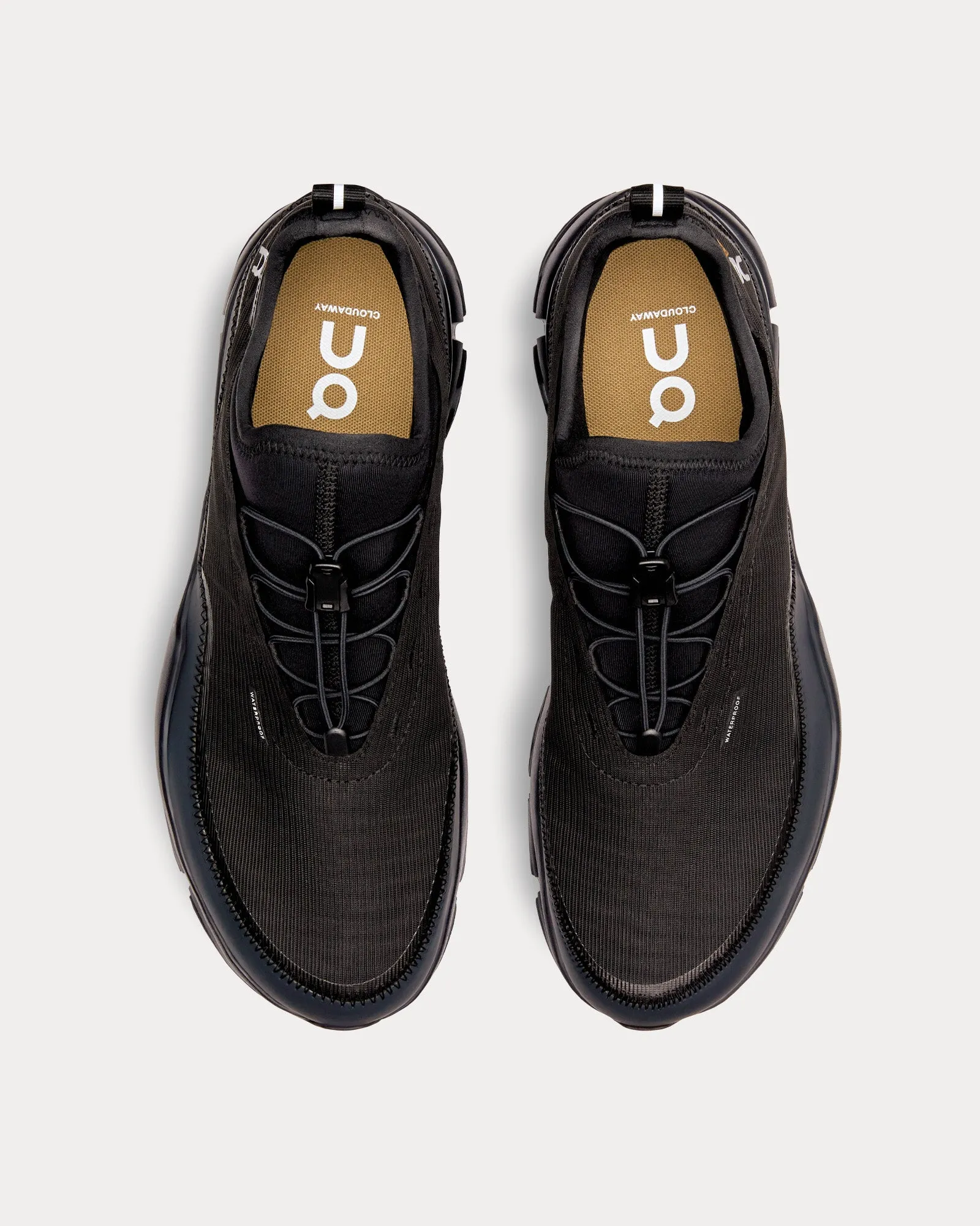 Cloudaway Waterproof Suma All Black Running Shoes