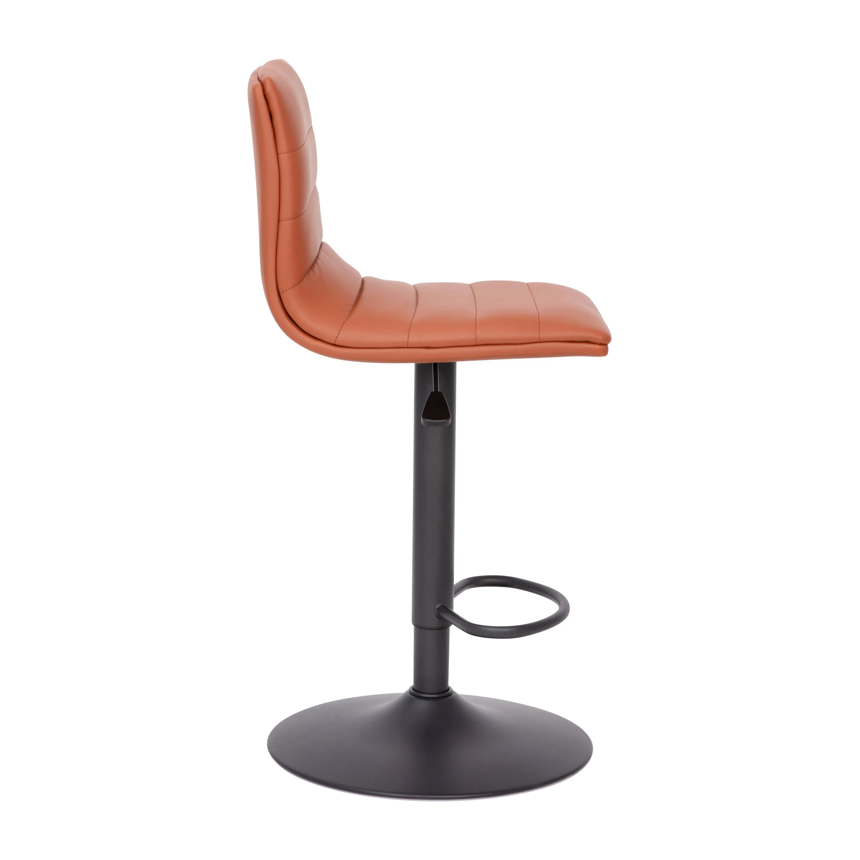 Cognac Vinyl Barstool CH-92023-1-BRBK-GG