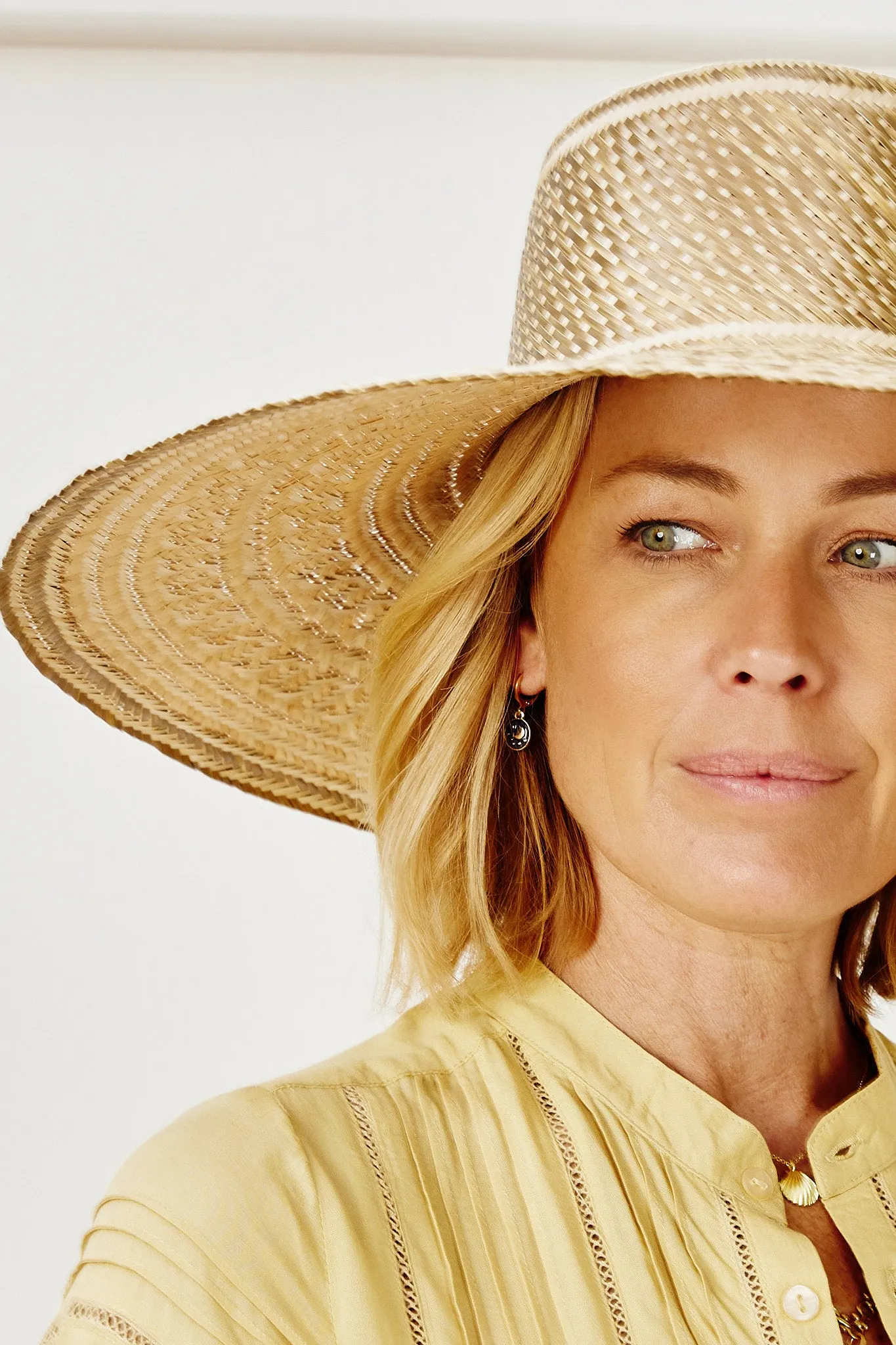 Colombian Woven Sun Hat - Gold
