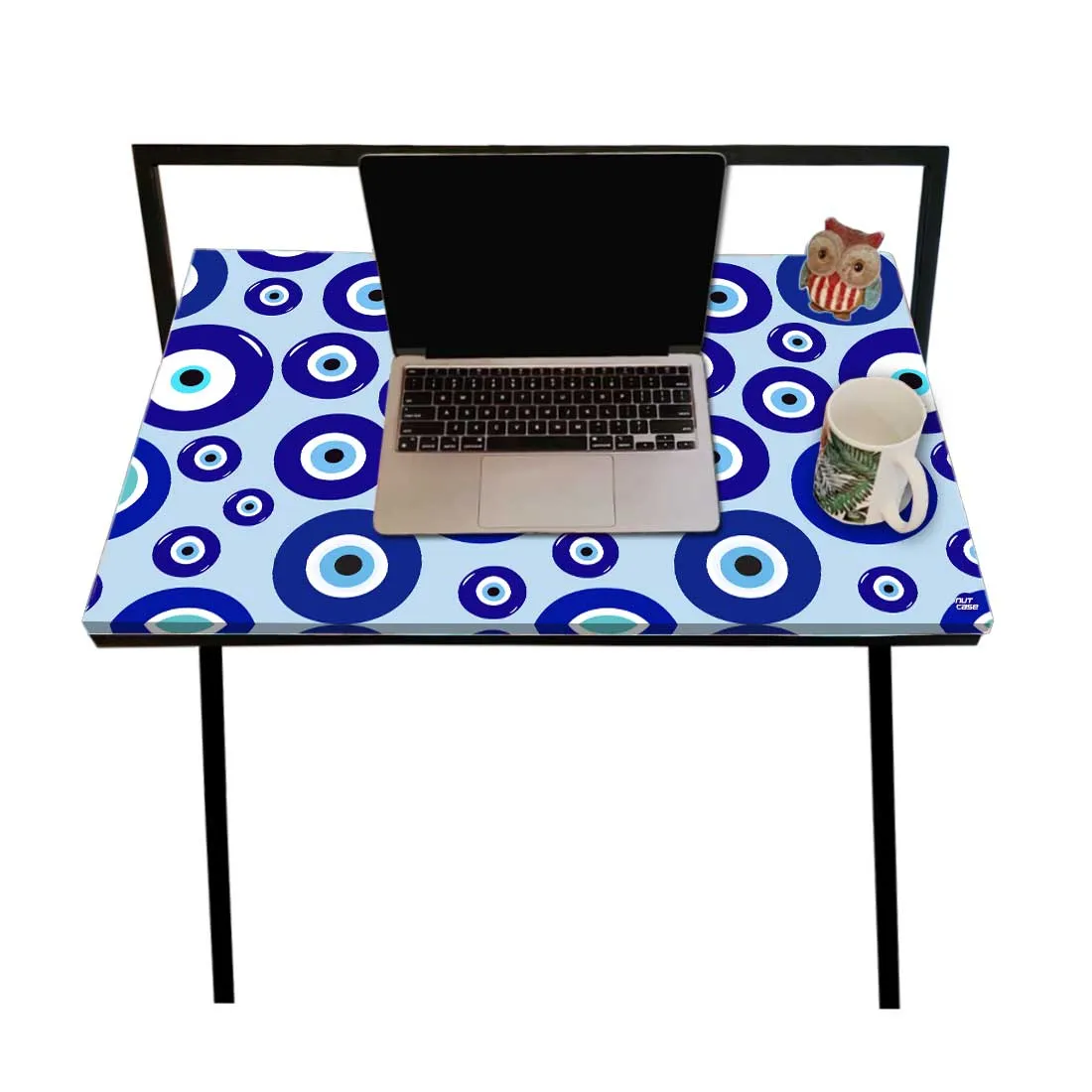 Designer Folding Study Table for Laptop Computer Desk -  Evil Eye Protector