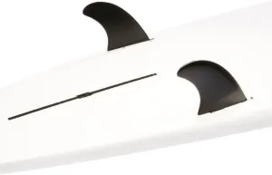 DORSAL Surfboard Fins Longboard Side 2 or Quad Rear Set FCS Compatible Black GL Style Glass Filled Nylon