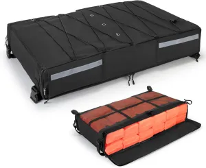 Fasrom T-top Storage Bag for Boat Life Jackets, Holds up to 4/6 Type II Life Jackets, Black (NOT INCLUDES LIFE JACKETS)