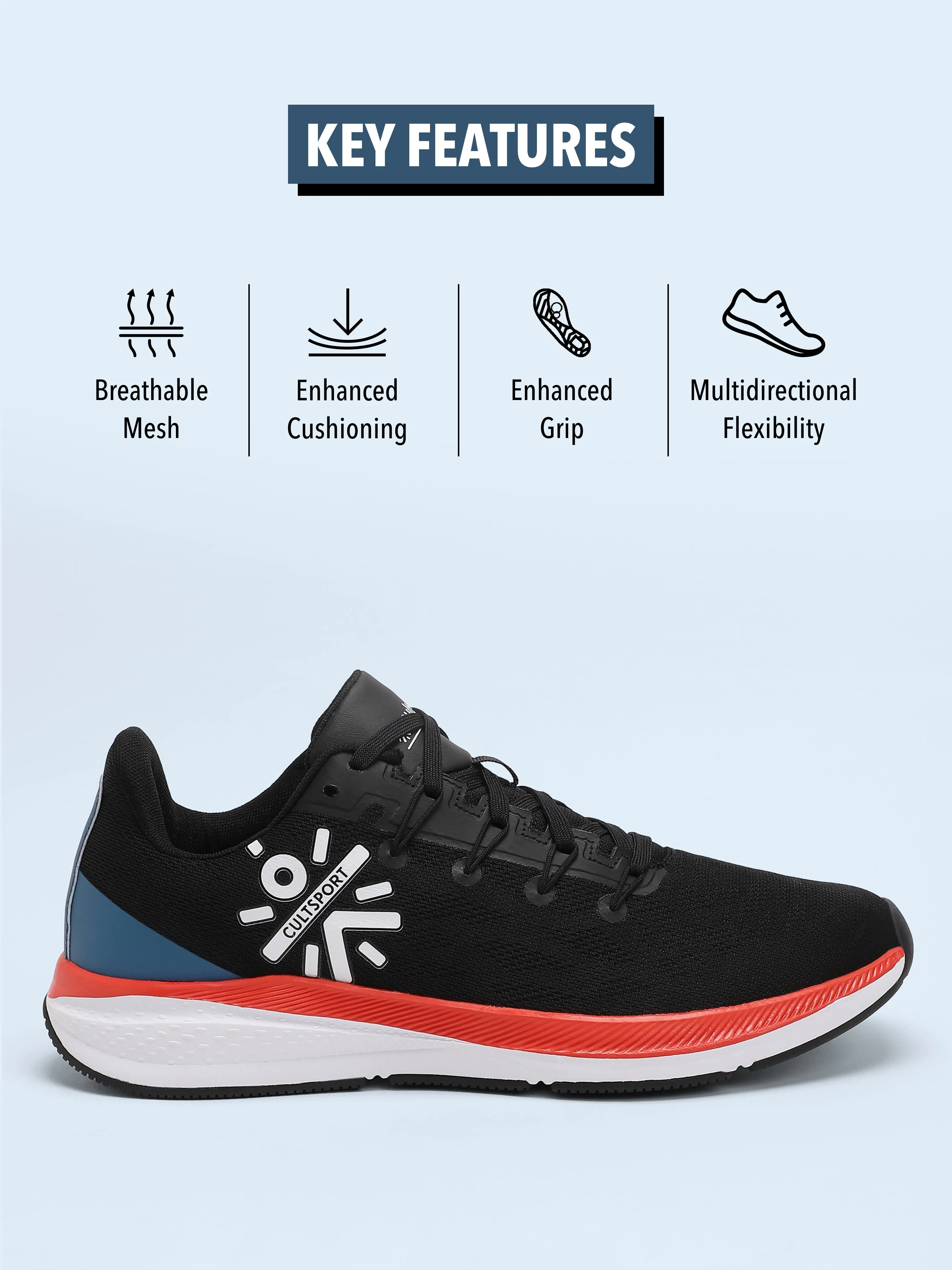 Firebird Men Running Shoes - Multicolor