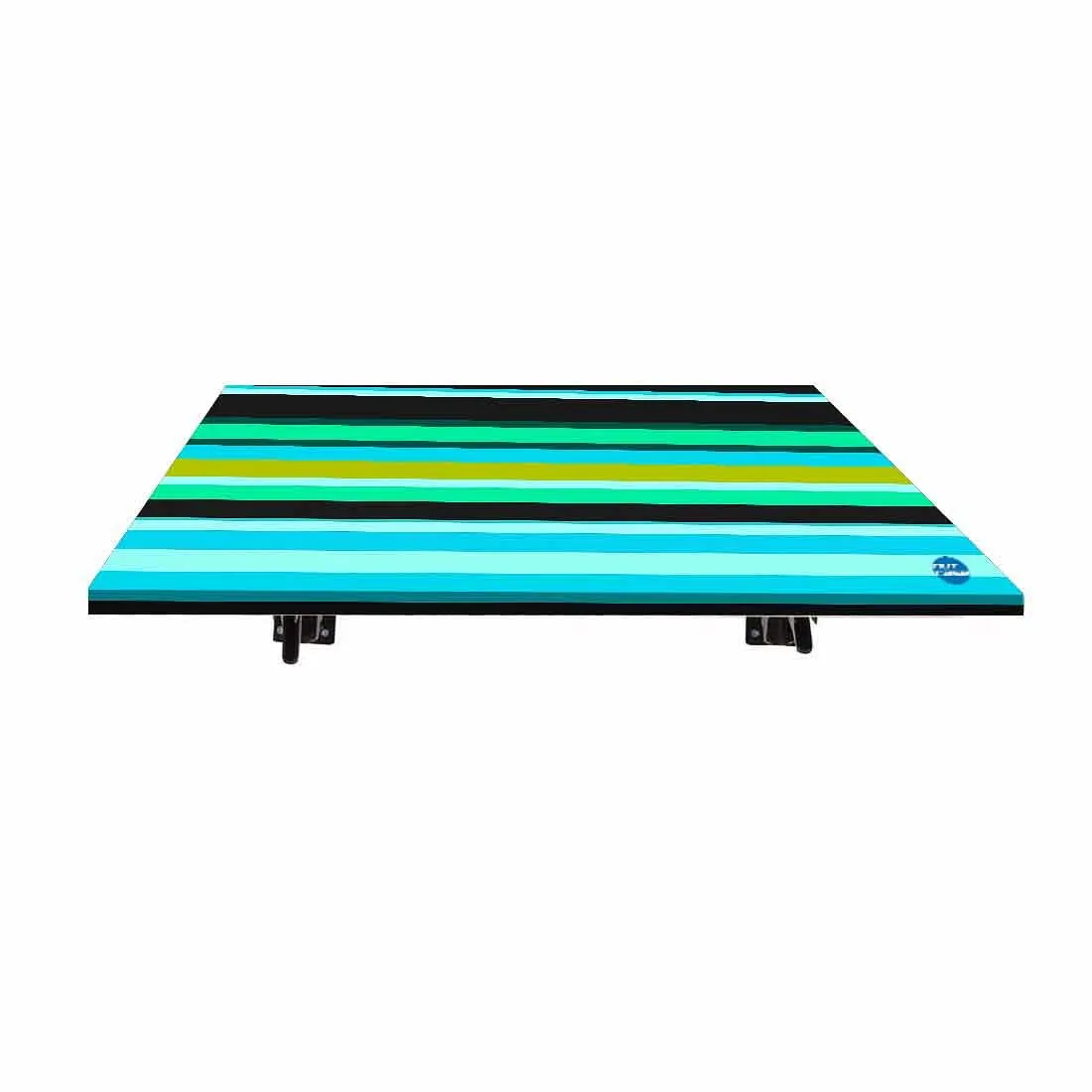 Foldable Study Table Wall Mounted - Neon Lines