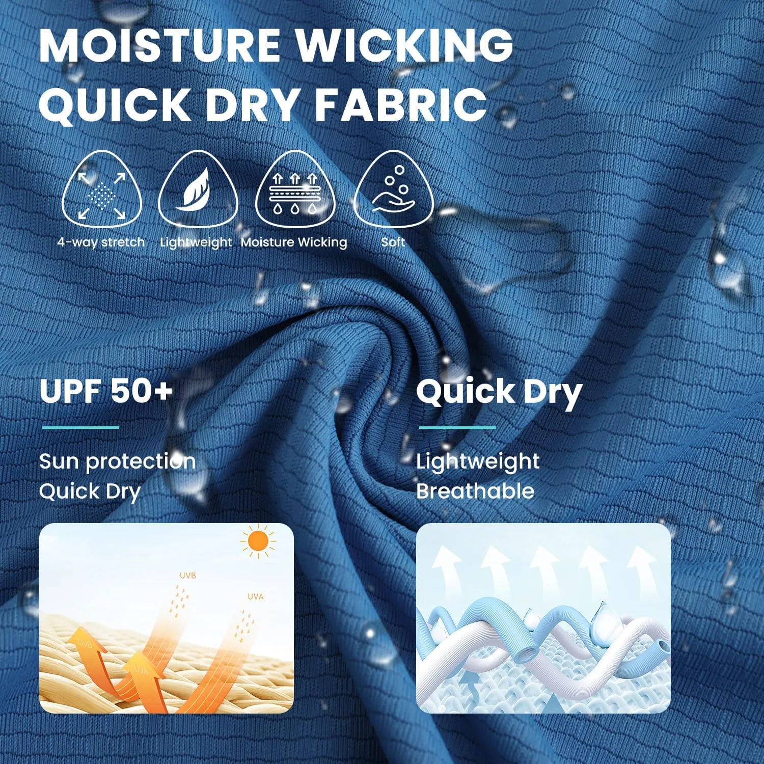 HODOSPORTS Women's Golf Polo Shirts Short Sleeve Collared V Neck Tennis Shirt Quick Dry Fit UPF 50  Golf Apparel Clothes