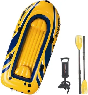 Inflatable Dinghy Boats,Thickened Inflatable Boat Kayaking Fishing Rafting Waters Sports Boat 250 * 135cm