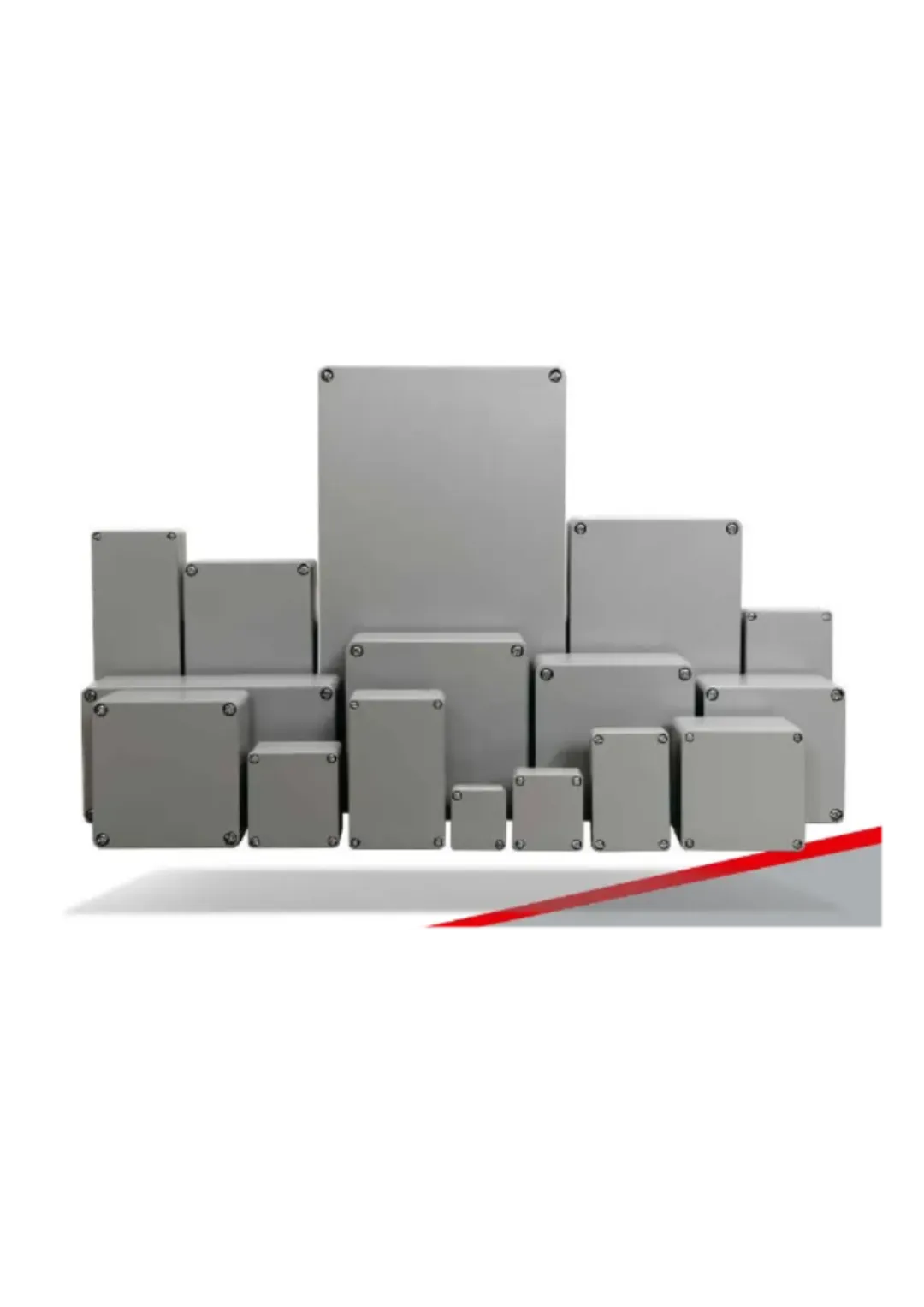 IP68 Weatherproof Junction Box | 100mmWx100mmHx81mmD | Natural