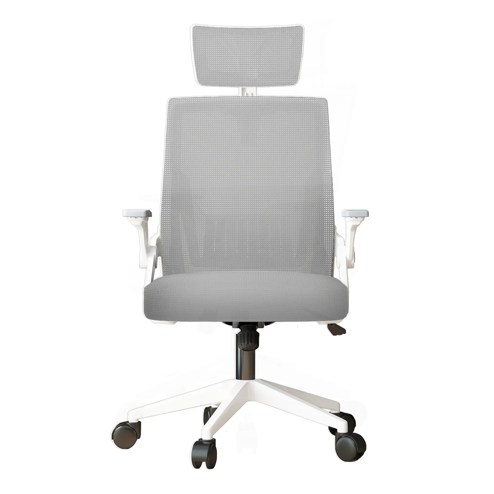 Kurua Office Mesh Chair White   Gray - 🏆 #56 - Office Supplies - Best of December