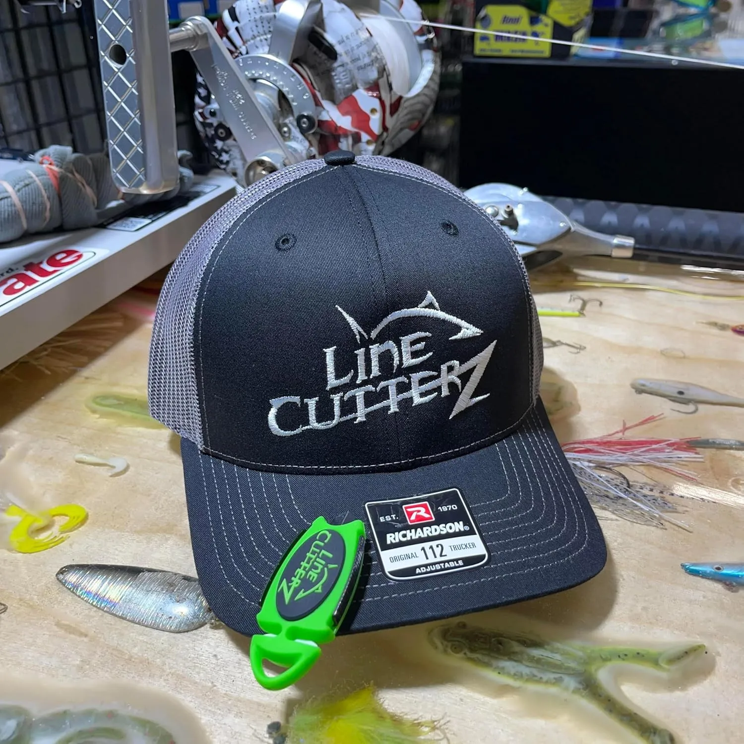 LINE CUTTERZ Patented Dual Hybrid Ceramic Cutter   Stainless Steel Micro Scissors Fishing Line Cutter