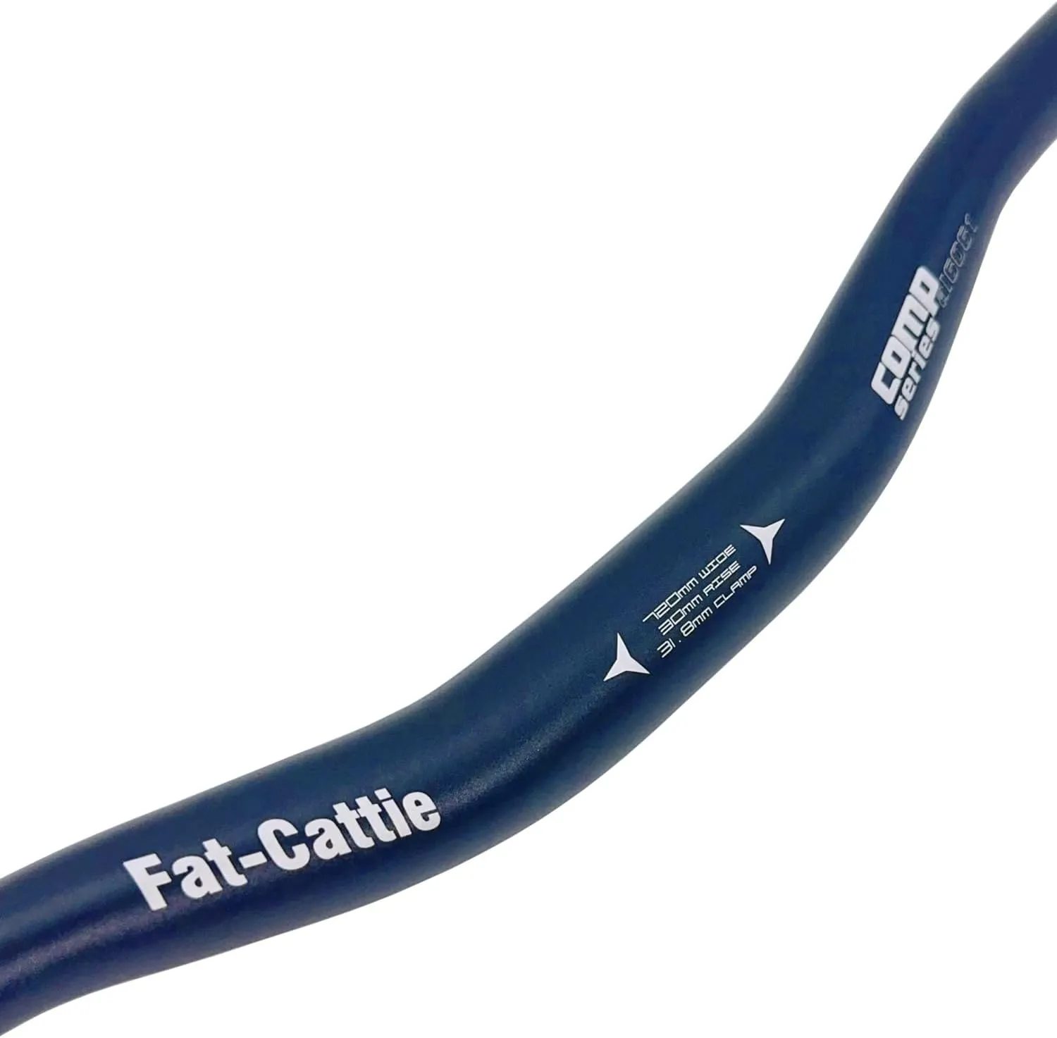 Mountain Bike Handlebar, Aluminum Alloy MTB Bar, 31.8mm Diameter, 720mm Wide, Black