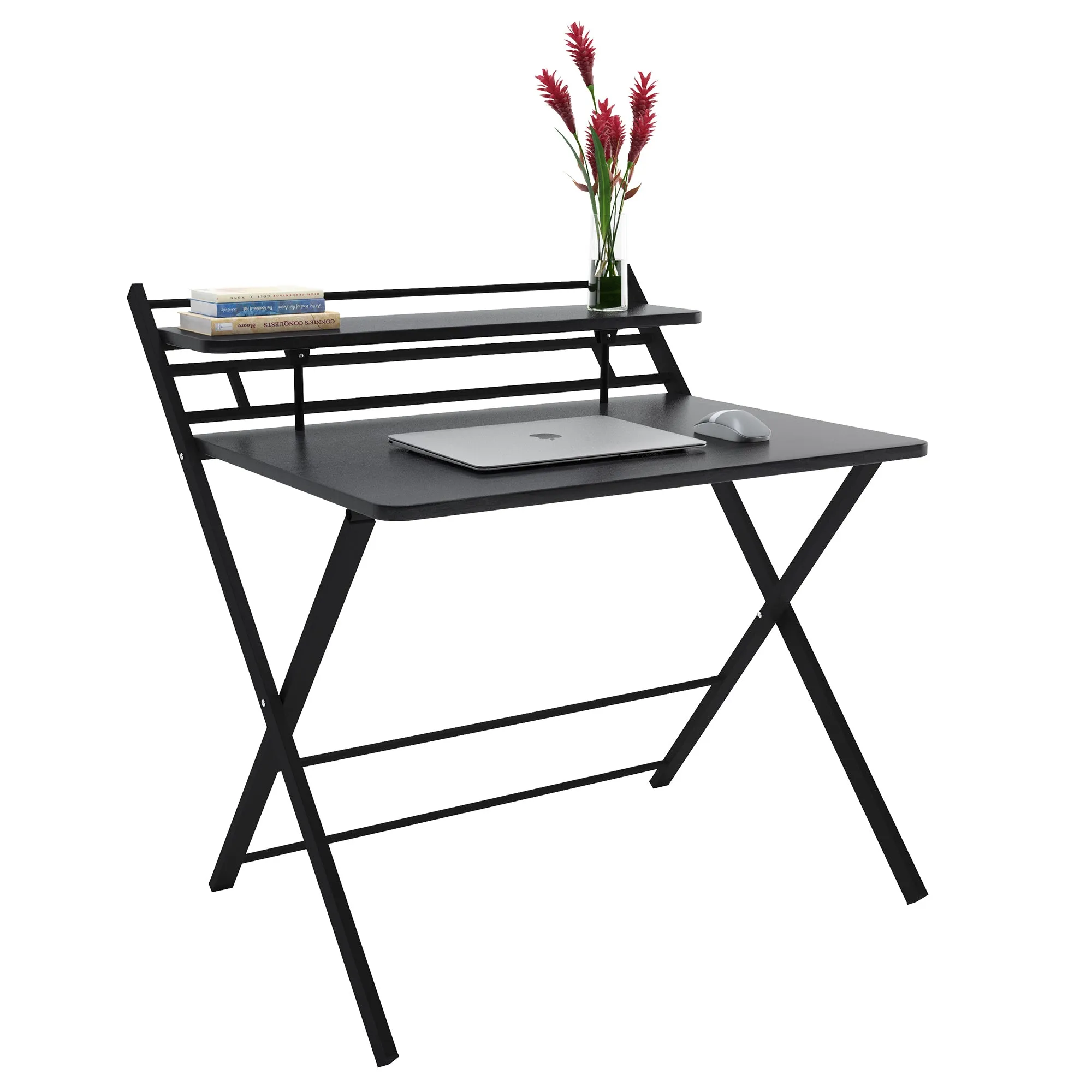 Multipurpose Black Foldable Table