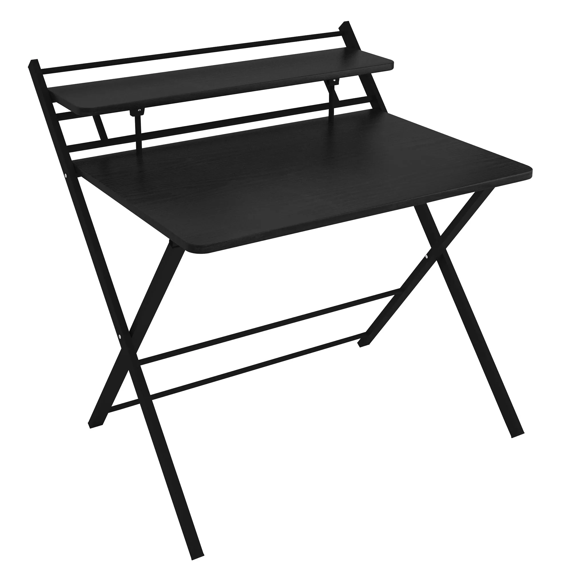 Multipurpose Black Foldable Table