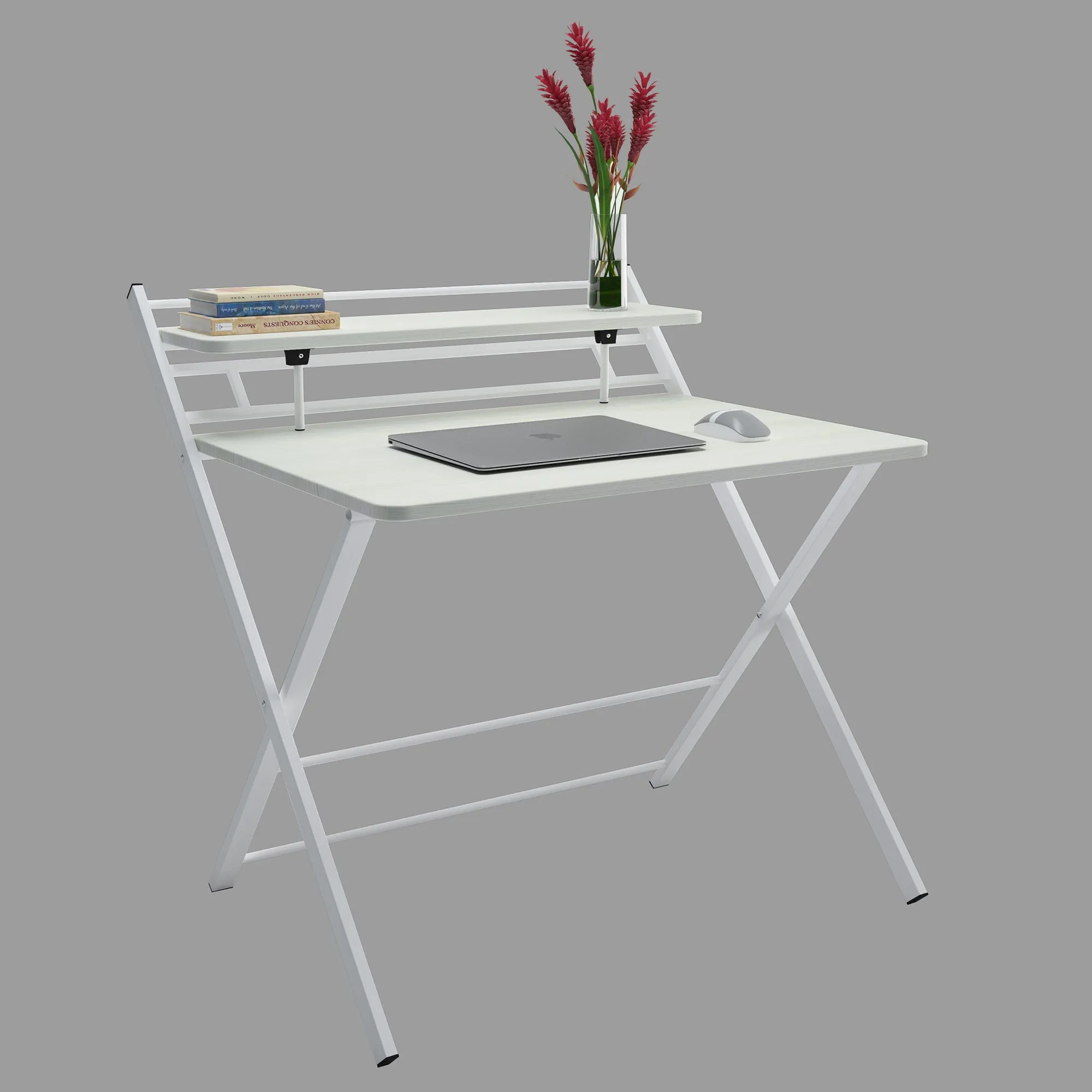 Multipurpose White Foldable Table