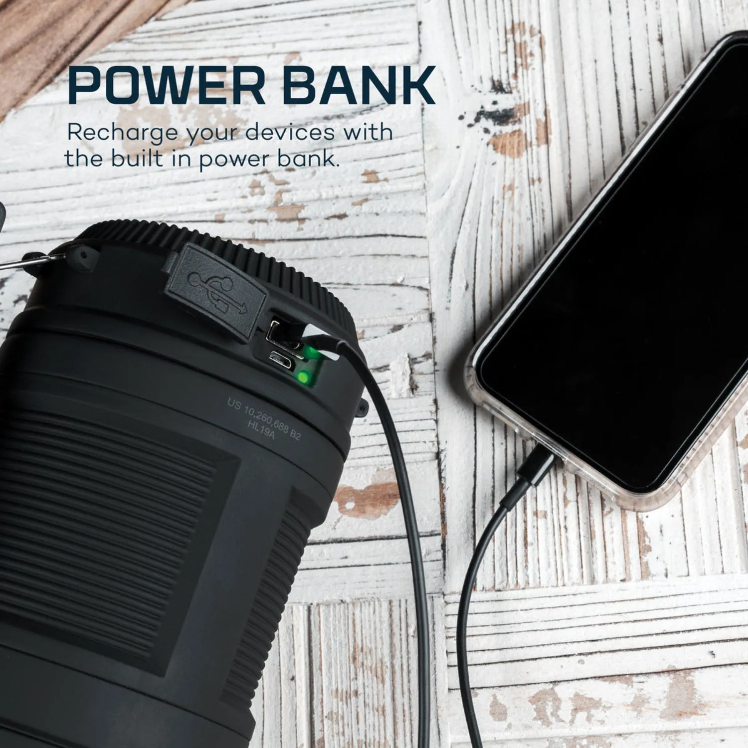 NEBO Big Poppy 4-in-1 USB Lantern
