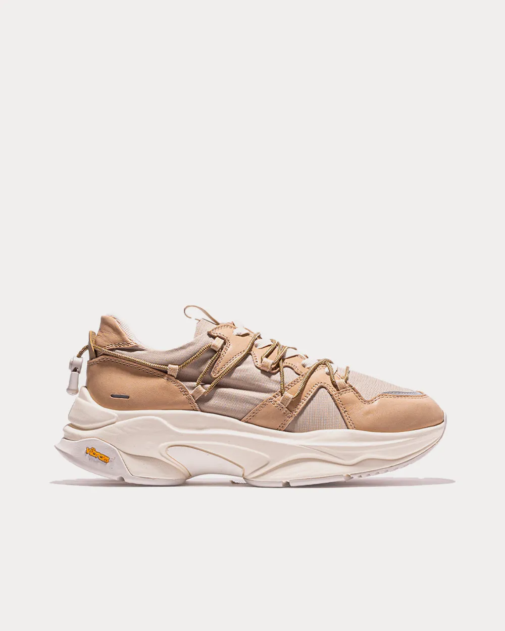 Para Traceur Light Beige Low Top Sneakers