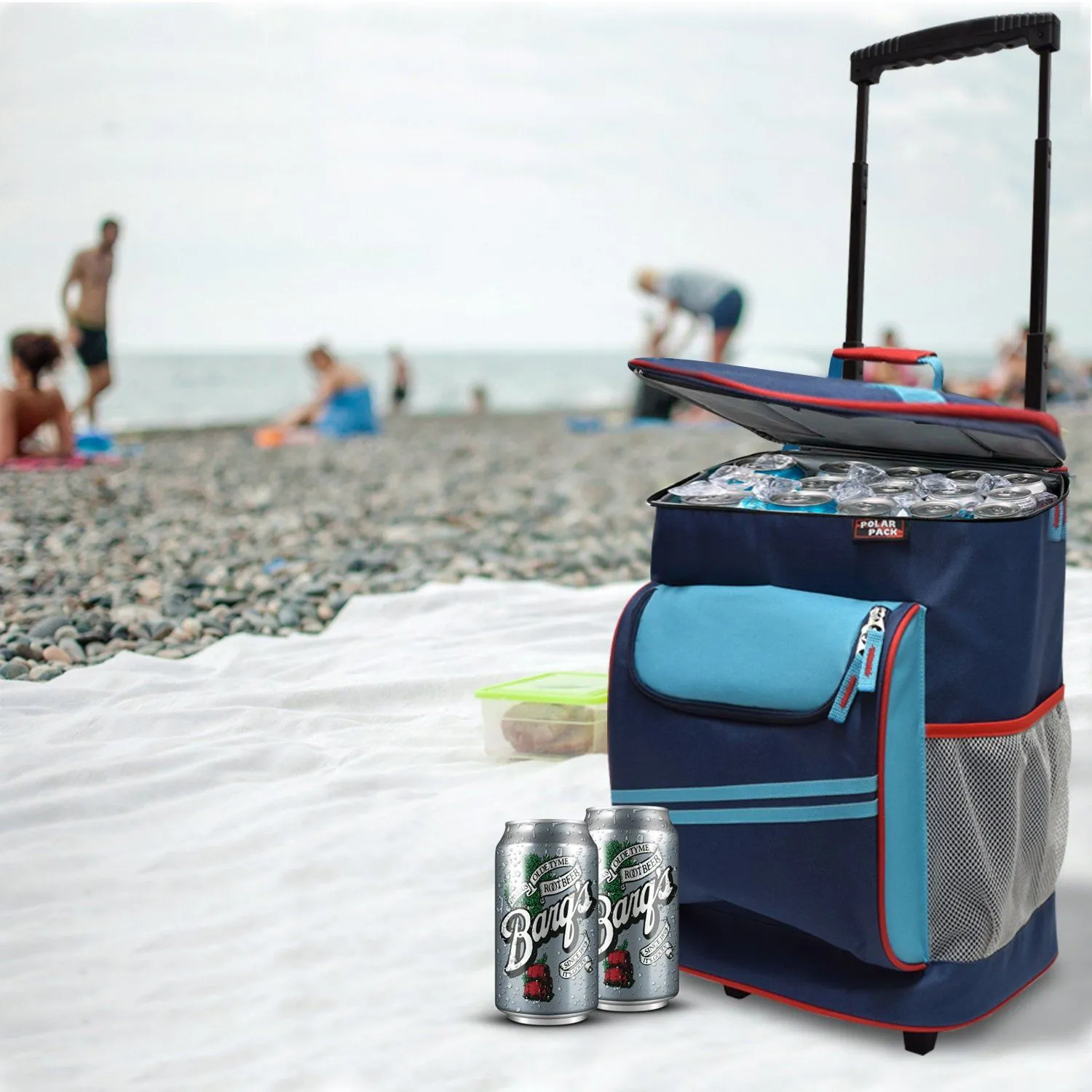 Polar Pack 40 Can Cooler w/ Wheels