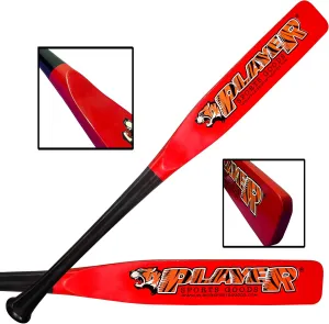 PSG 29" High Grade-Pro Maple Flat Half Paddle Training Baseball & Softball Bat Lenght:29"/ Weight: 17oz/ Flat Barrel: 2.75" for Youth & Adult Players in Red & Black by Player Sports Goods LLC PSG 29" High Grade-Pro Maple Flat Half Paddle Training Baseball & Softball Bat Lenght:29"/ Weight: 17oz/ Flat Barrel: 2.75" for Youth & Adult Players in Red & Black by Player Sports Goods LLC