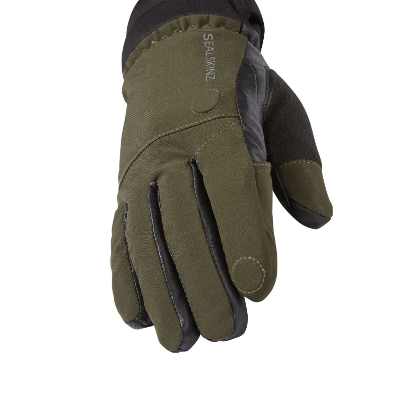 SealSkinz Broome All Weather Waterproof Shooting Gloves - Olive