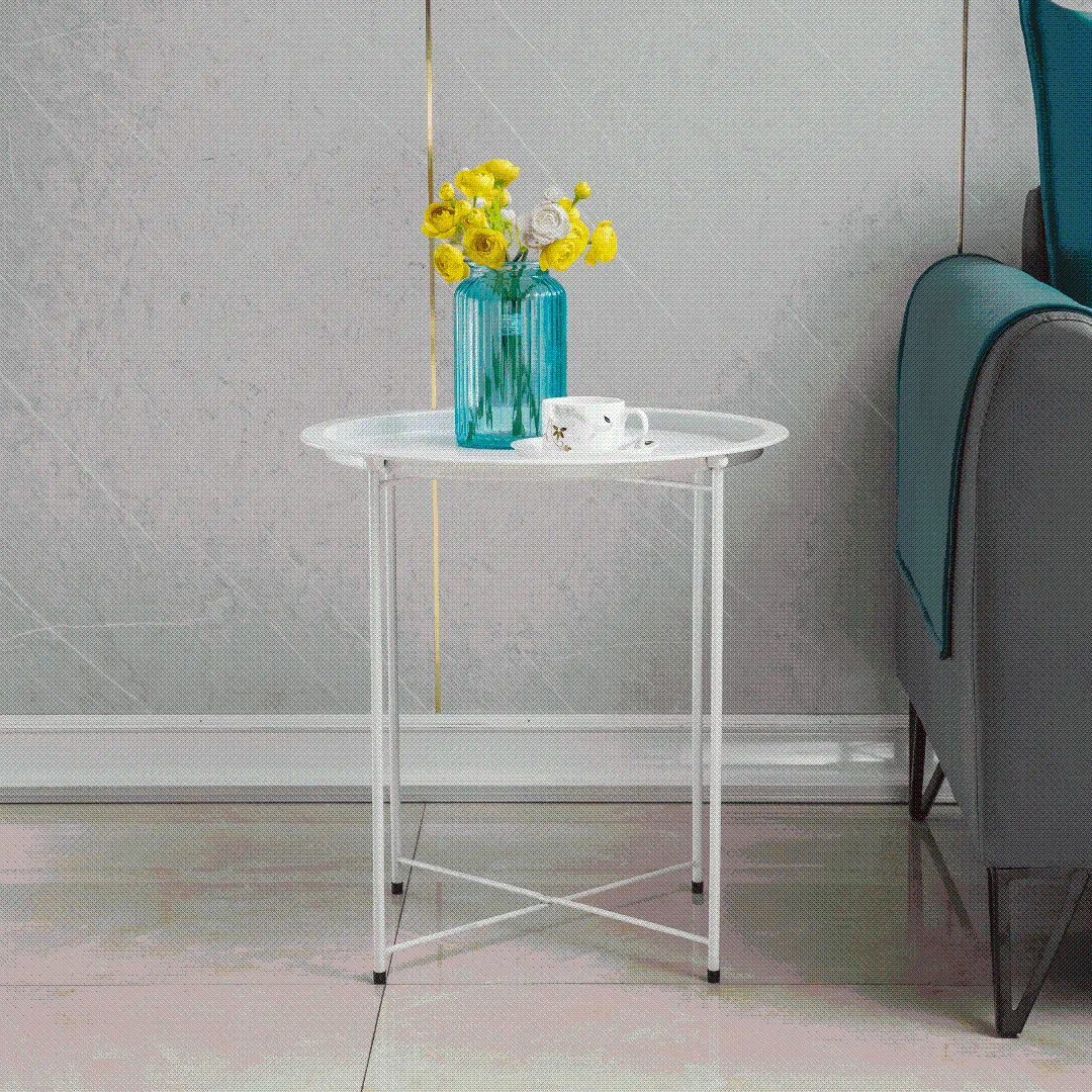 Steel Coffee Stool/Tray TT-01