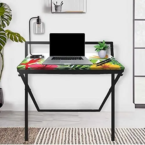 Study Table Foldable Work Table for Home Bedroom-Garden