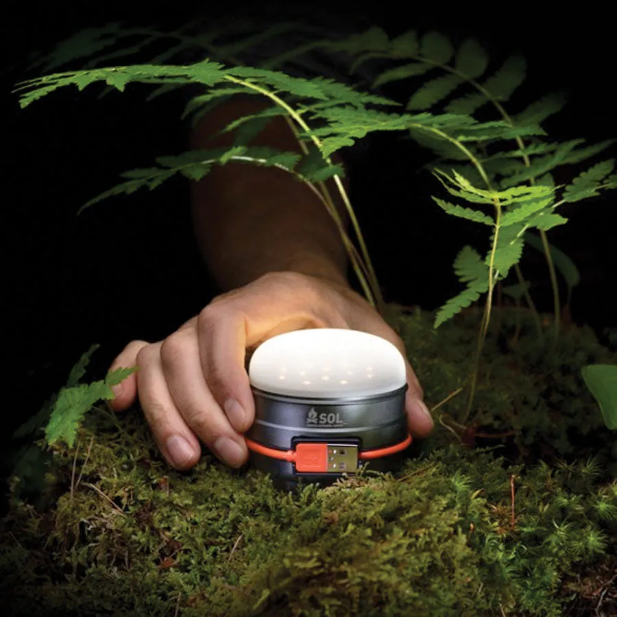 Survive Outdoors Longer  SOL Venture 3000 Rechargeable LED Camping Light with Power Bank
