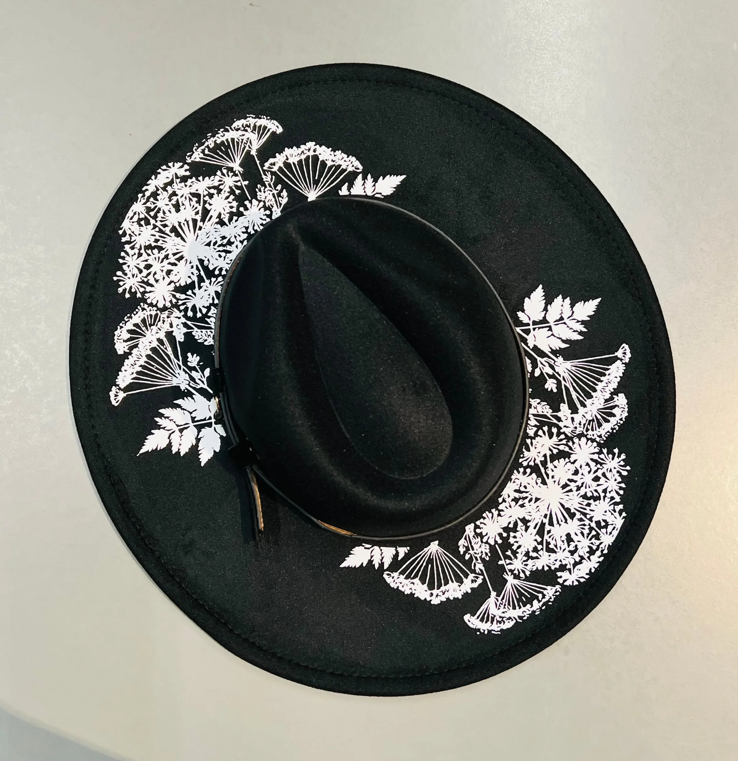 Vegan Felt Hat - XL Brim - Hemlock