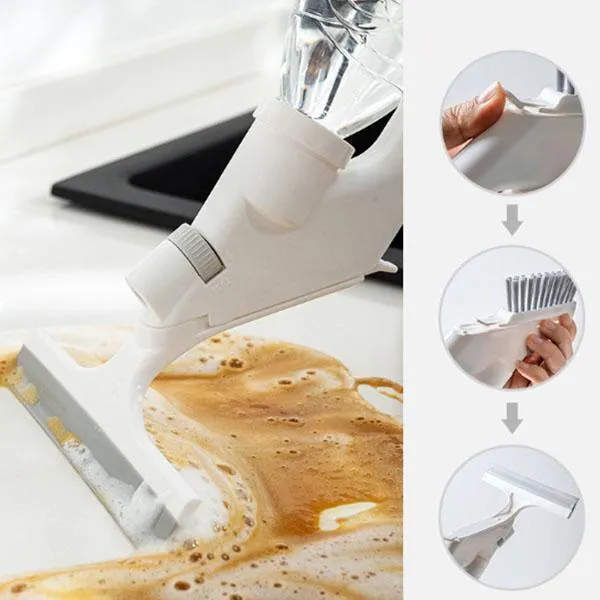 Versatile Spray Cleaning Brush kit